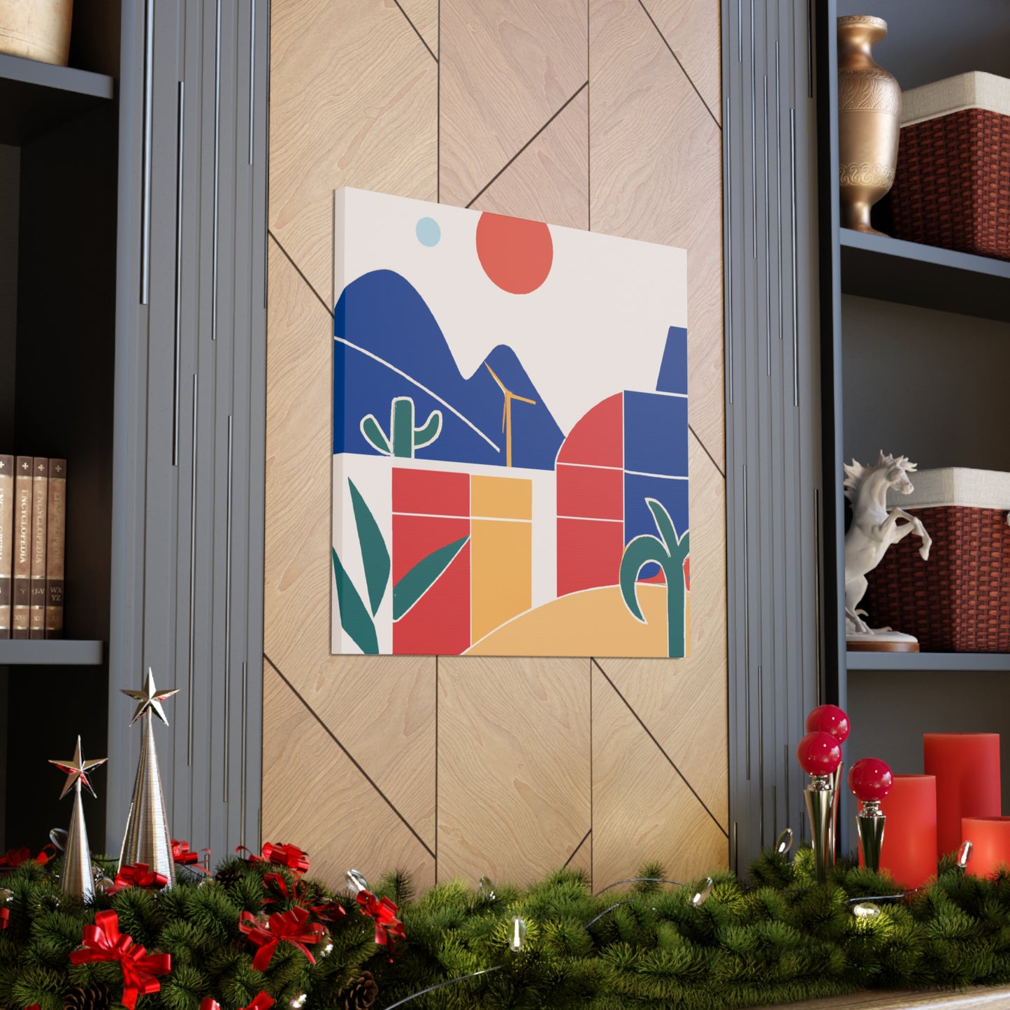 Lovely Spot - Midcentury Canvas