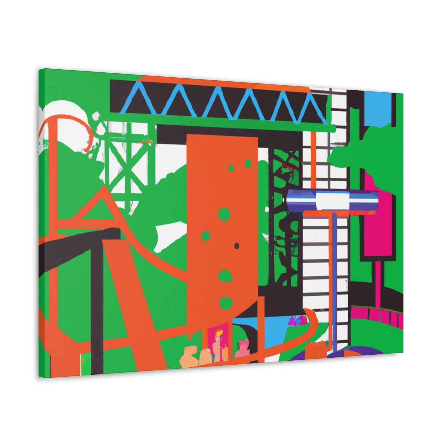 Gardenewood - Landscape - Amusement - Canvas