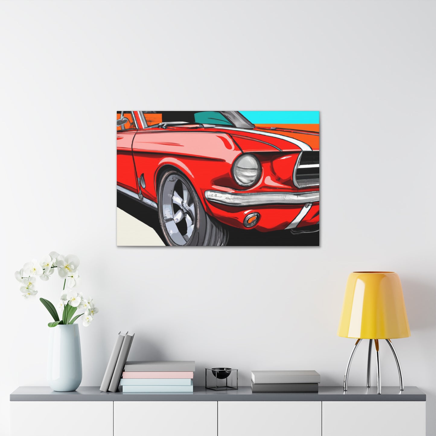 Vintage Phanton - Automobile - Canvas