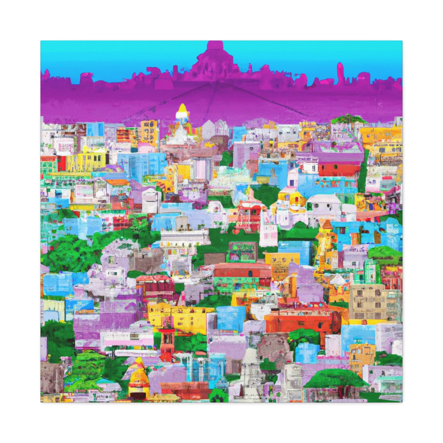 Kolkata- Destination India - Canvas