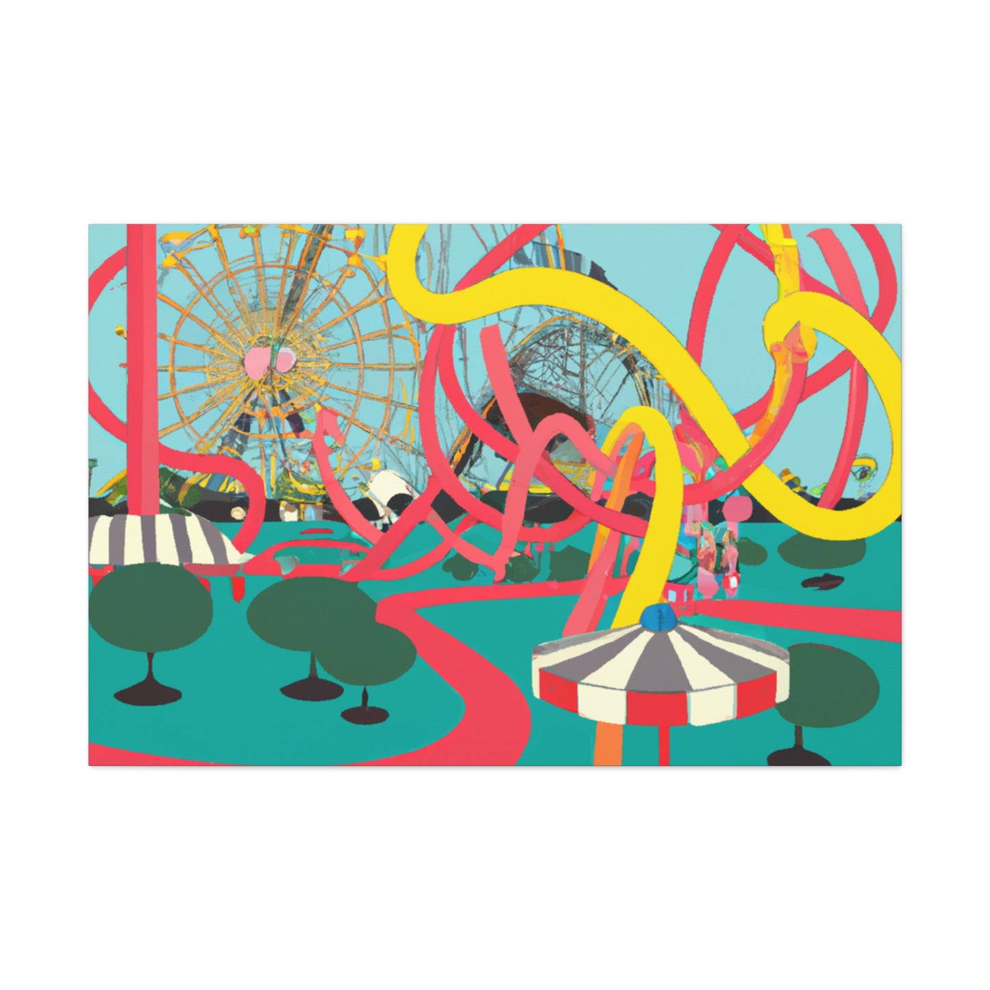 Carnival Valley- Amusement - Canvas