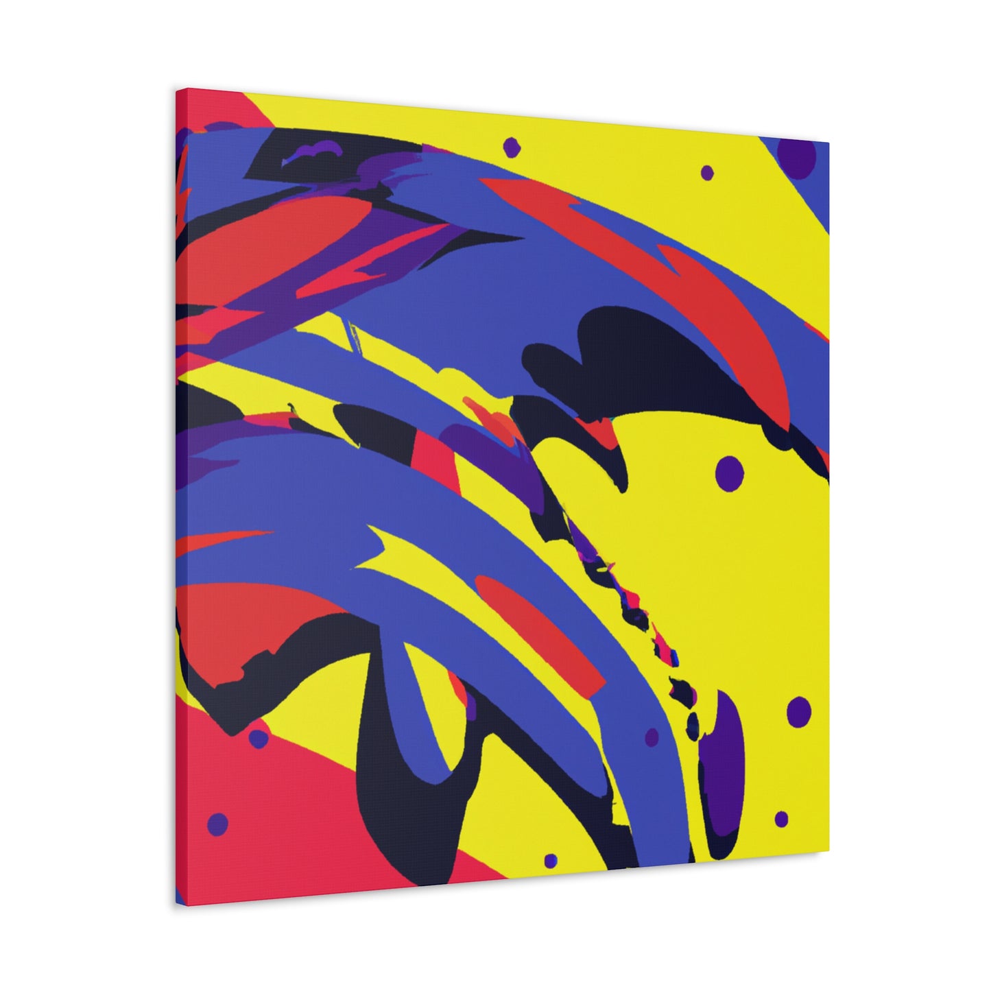 Lime Eden - Abstract - Canvas