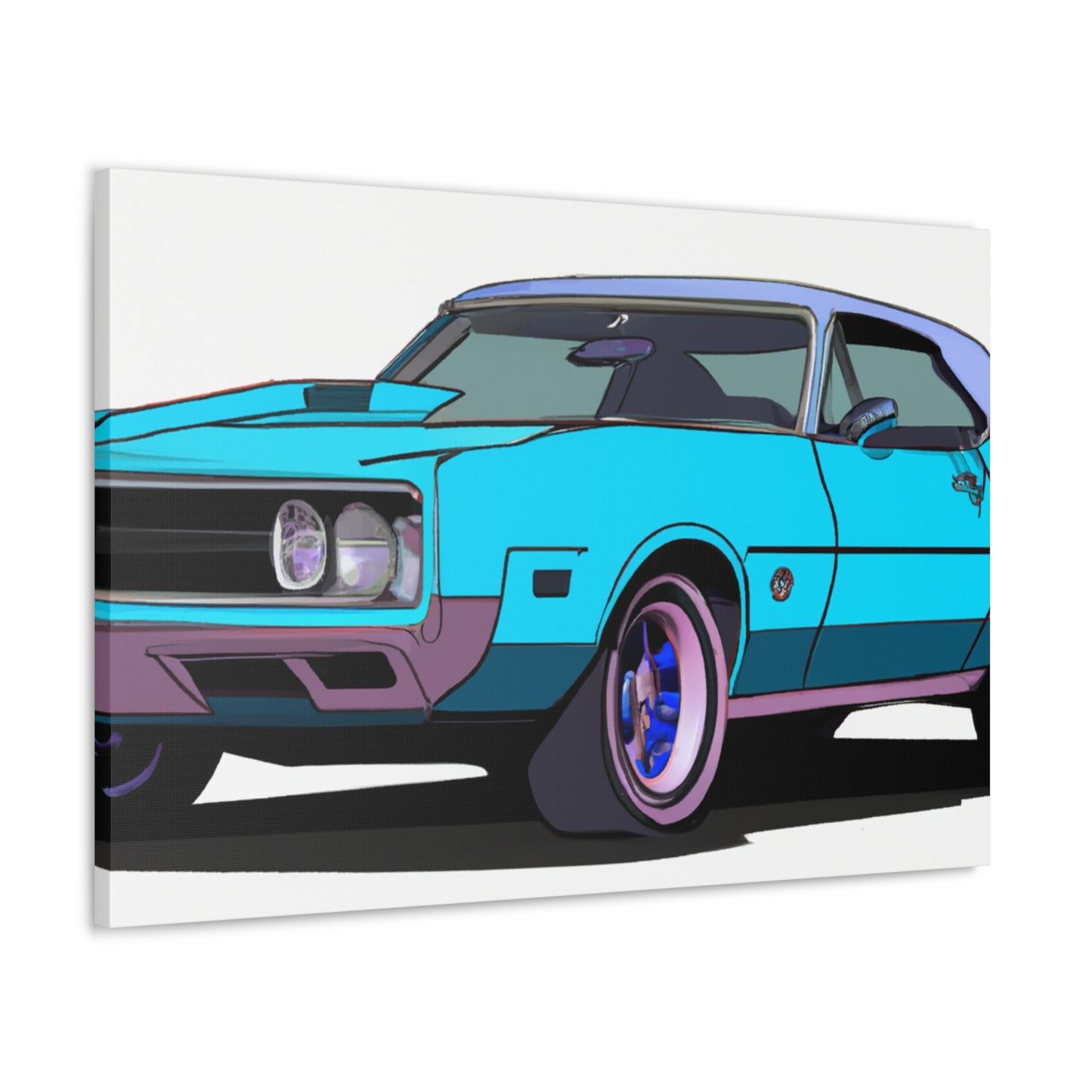 Hot Scorch - Automobile - Canvas