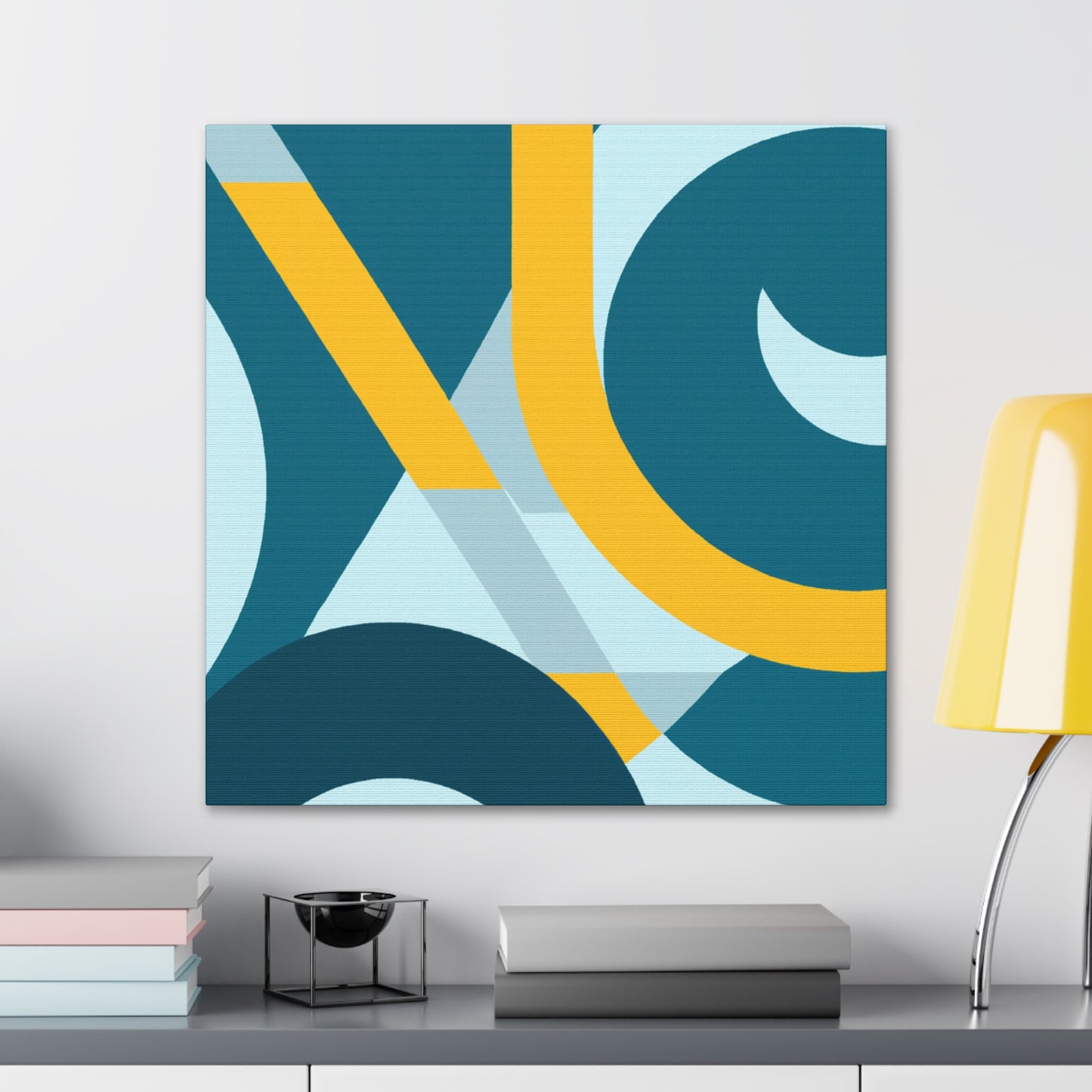 "The Tipping Point - Midcentury" - Canvas