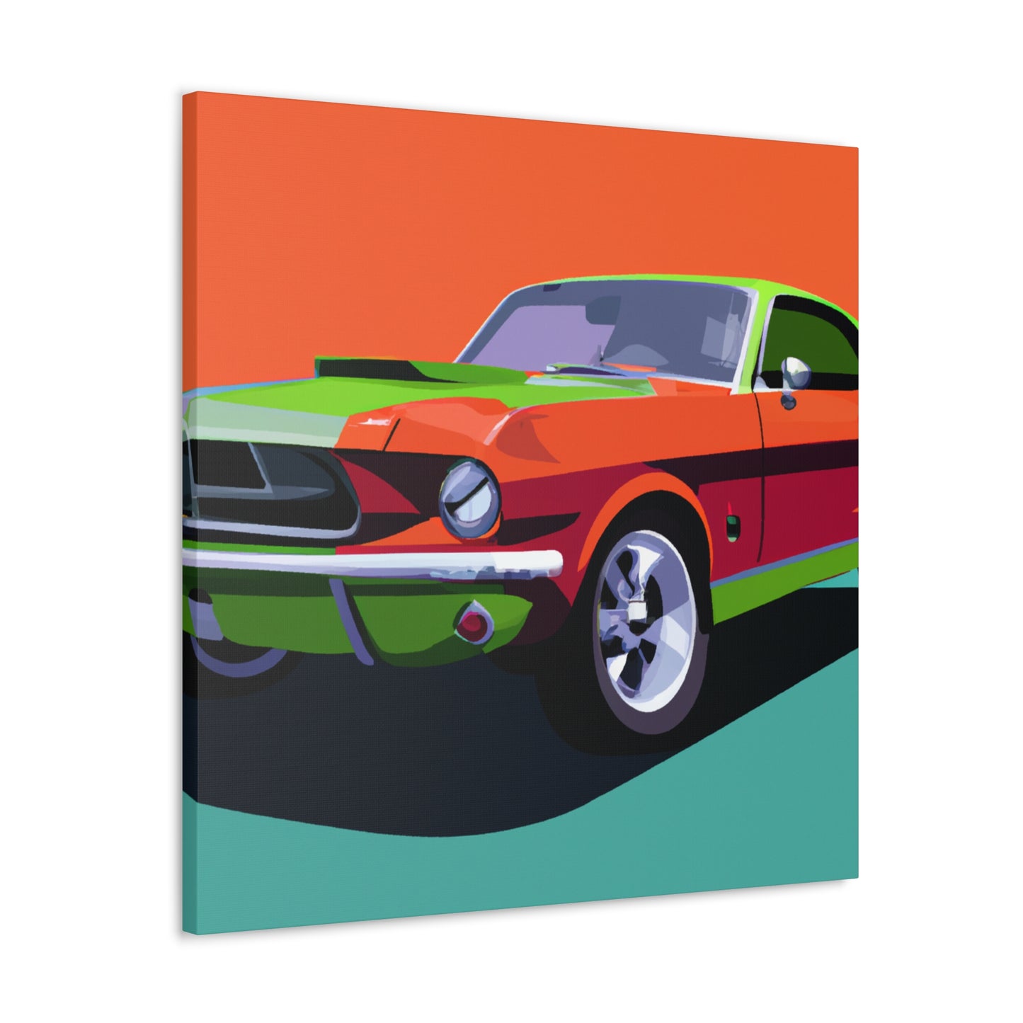 Flame Thrower - Automobile - Canvas