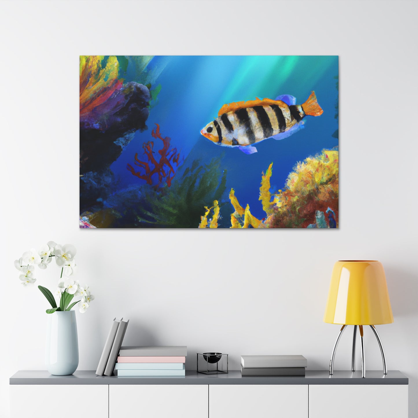 "Age and Experience" - Underwater Canvas