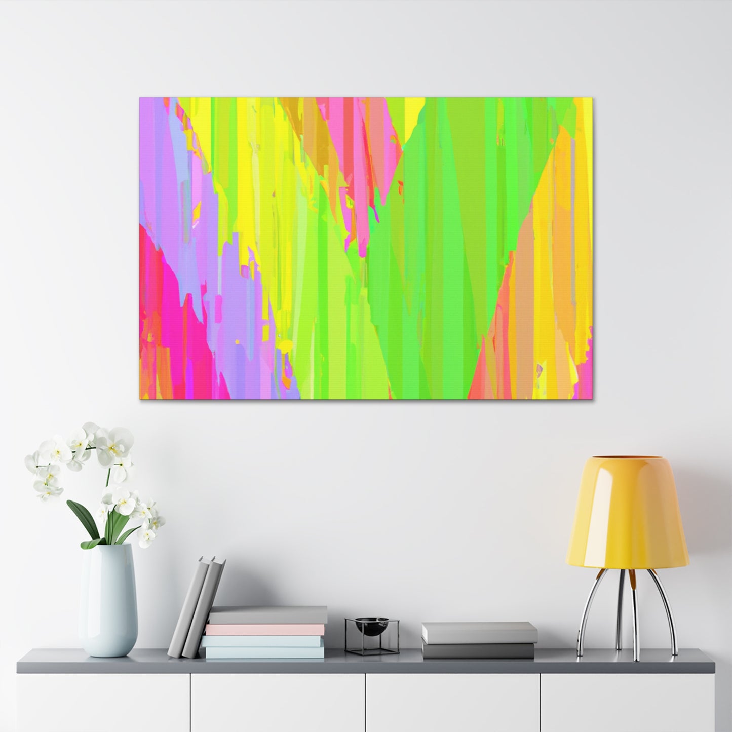 V Rift - Abstract - Canvas