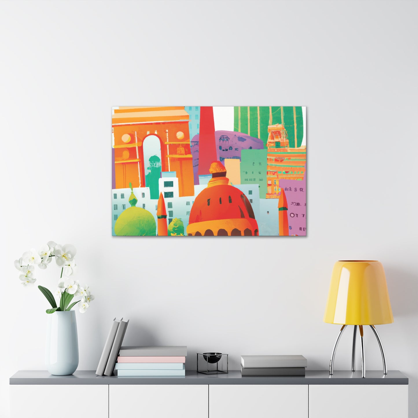 Taj Mahal - Destination India - Canvas