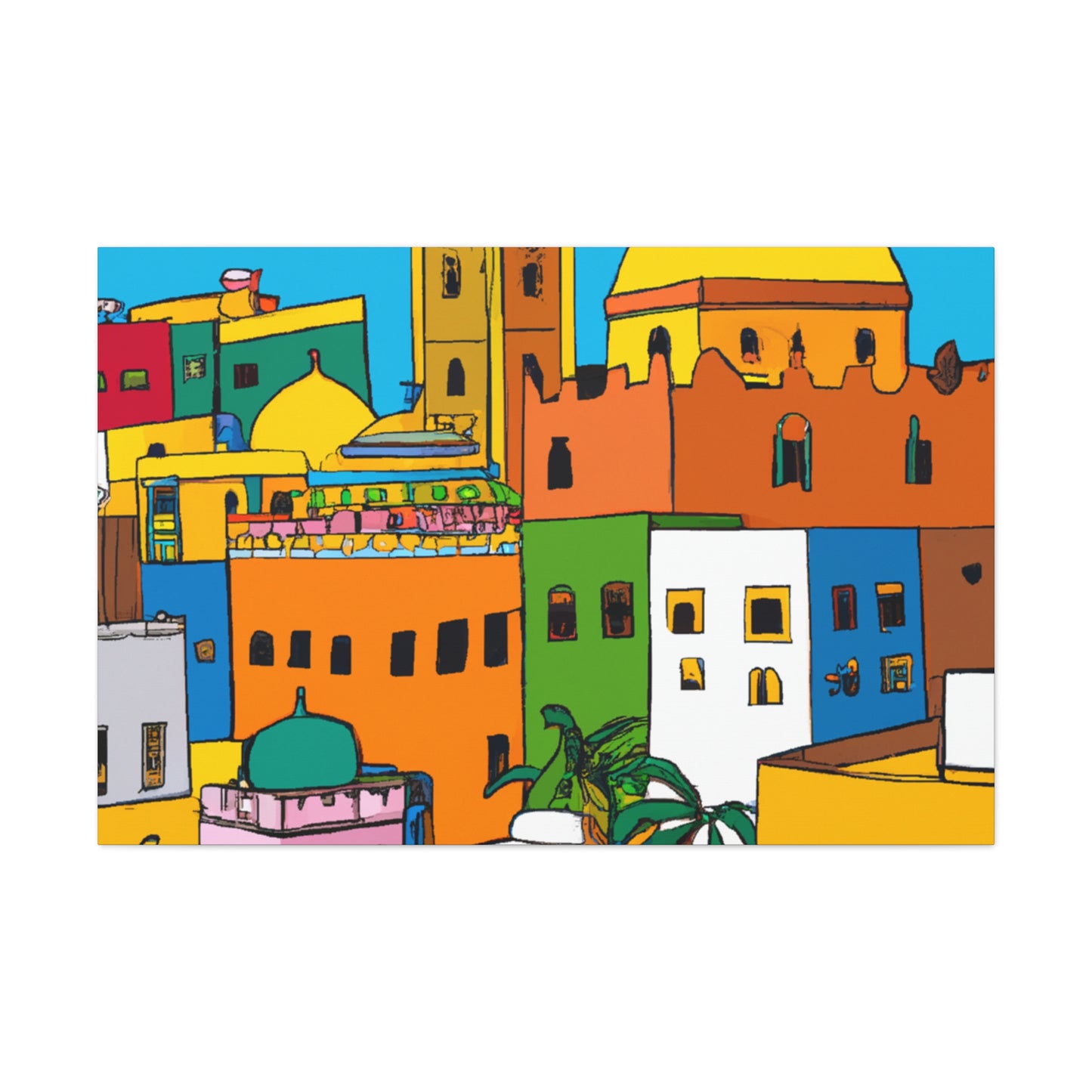 Ibrahim Jadiri - Morraco - Canvas