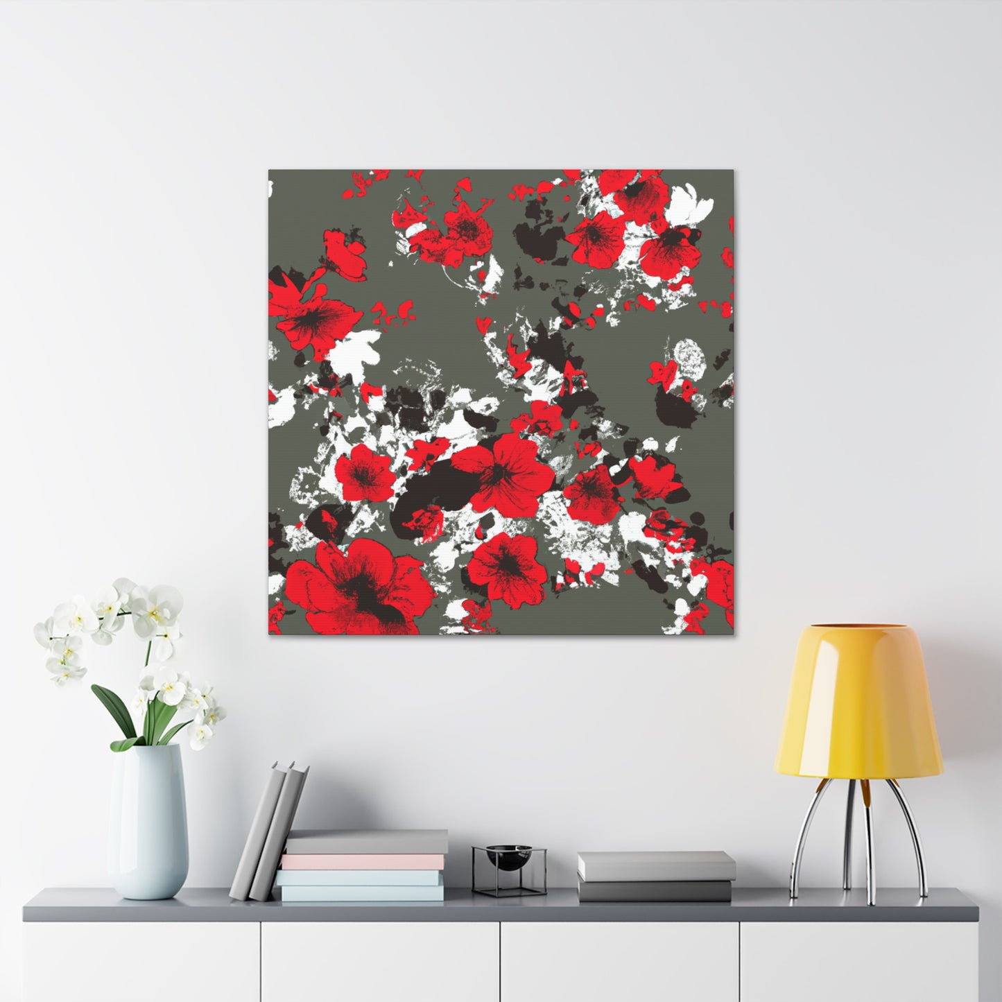 Passionfruit - Floral - Canvas