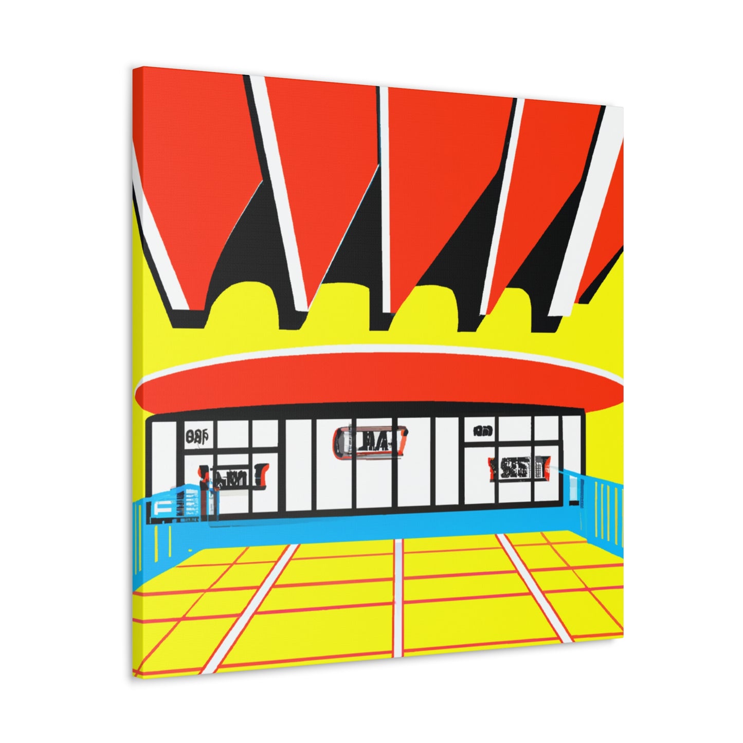 'The Wacky Wagon' - Canvas - Pop Art