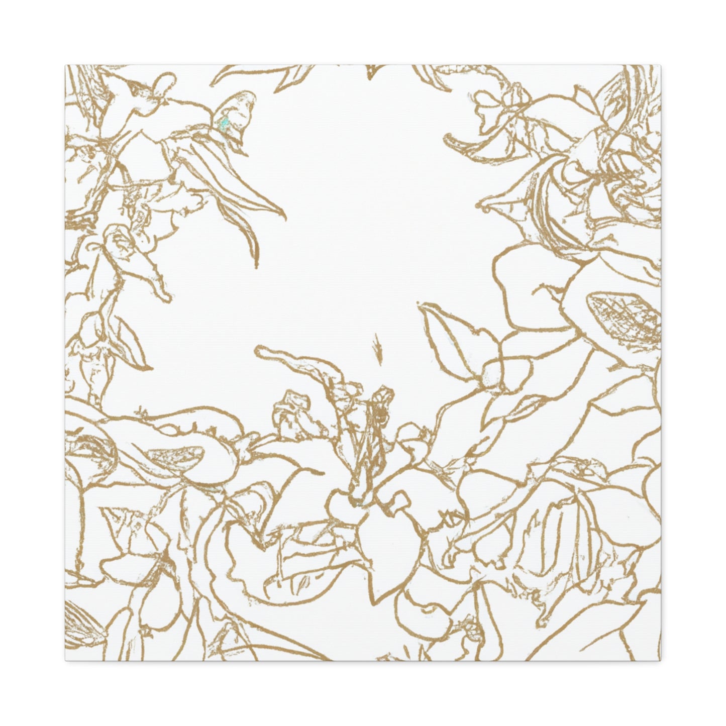 Petunia Palette - Floral - Canvas