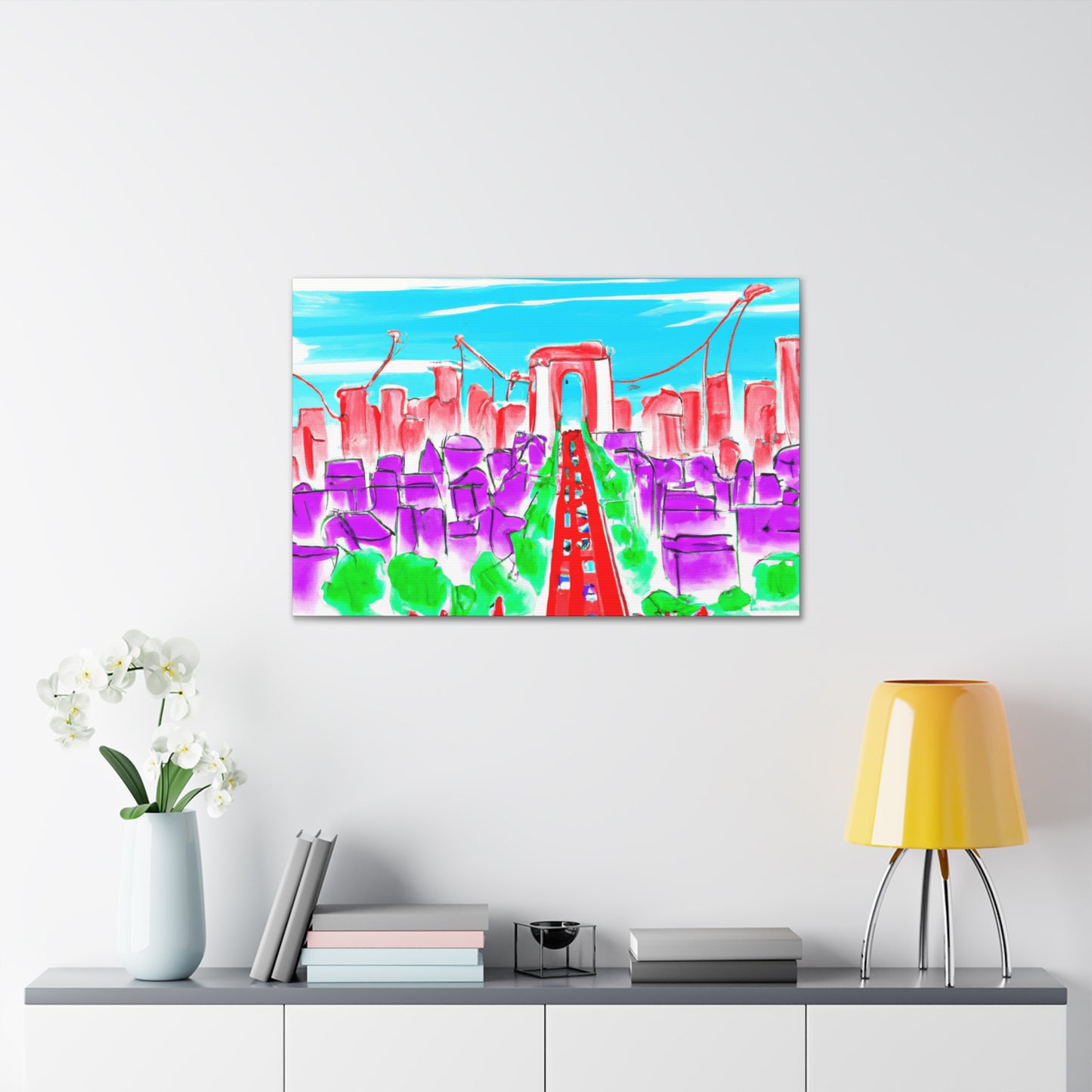 Ganges Valley - Destination India - Canvas