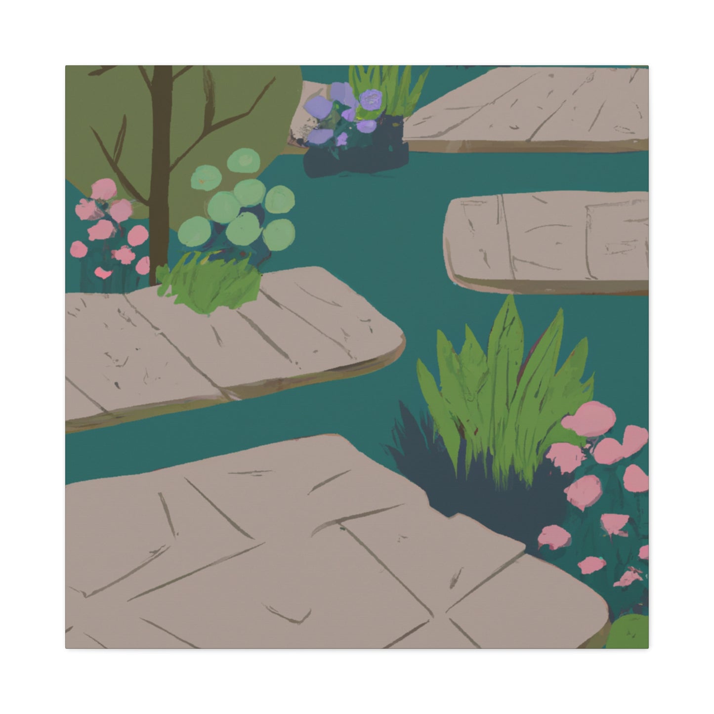 Blooming-Landscape - Canvas
