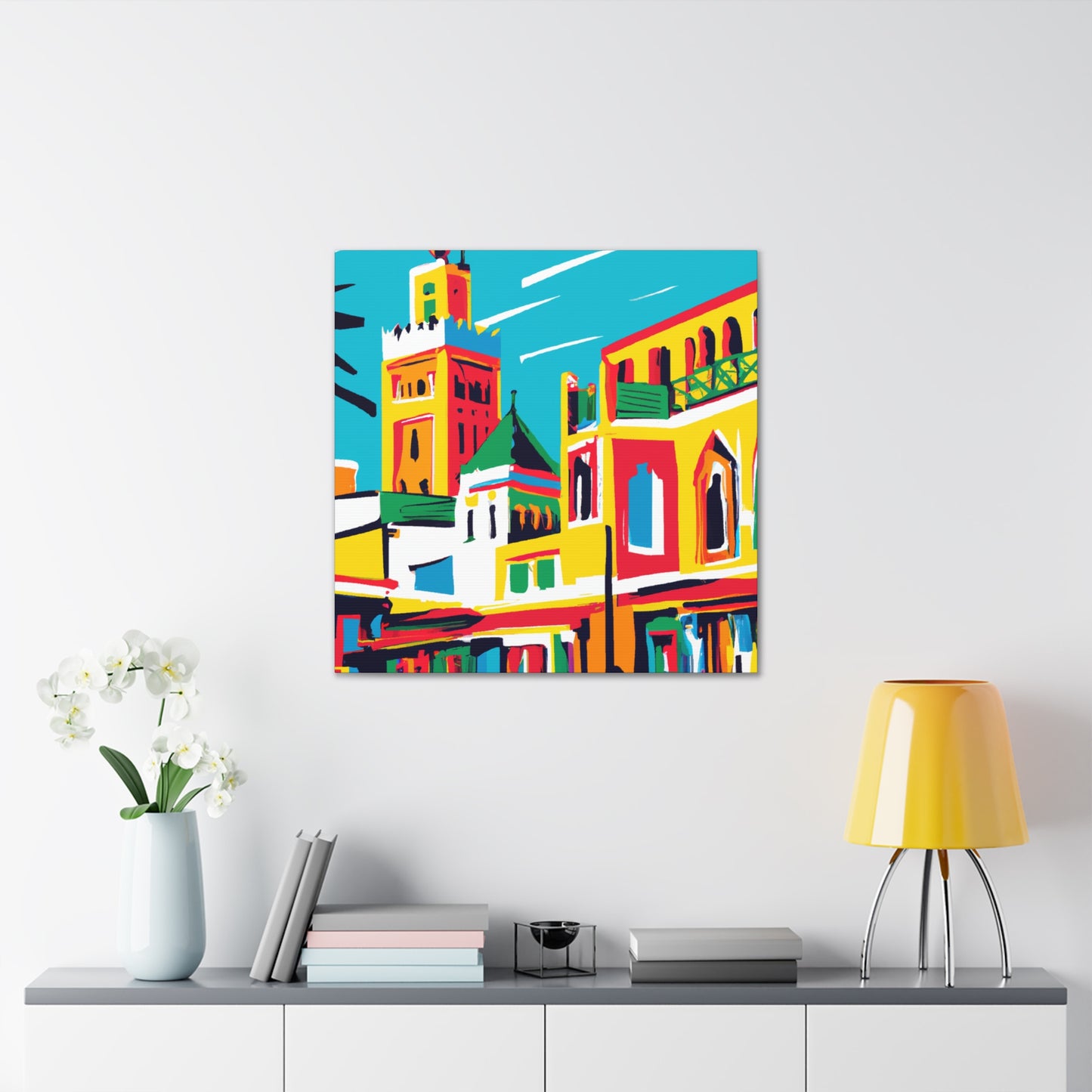 Ibrahim Moussaoui - Morraco - Canvas