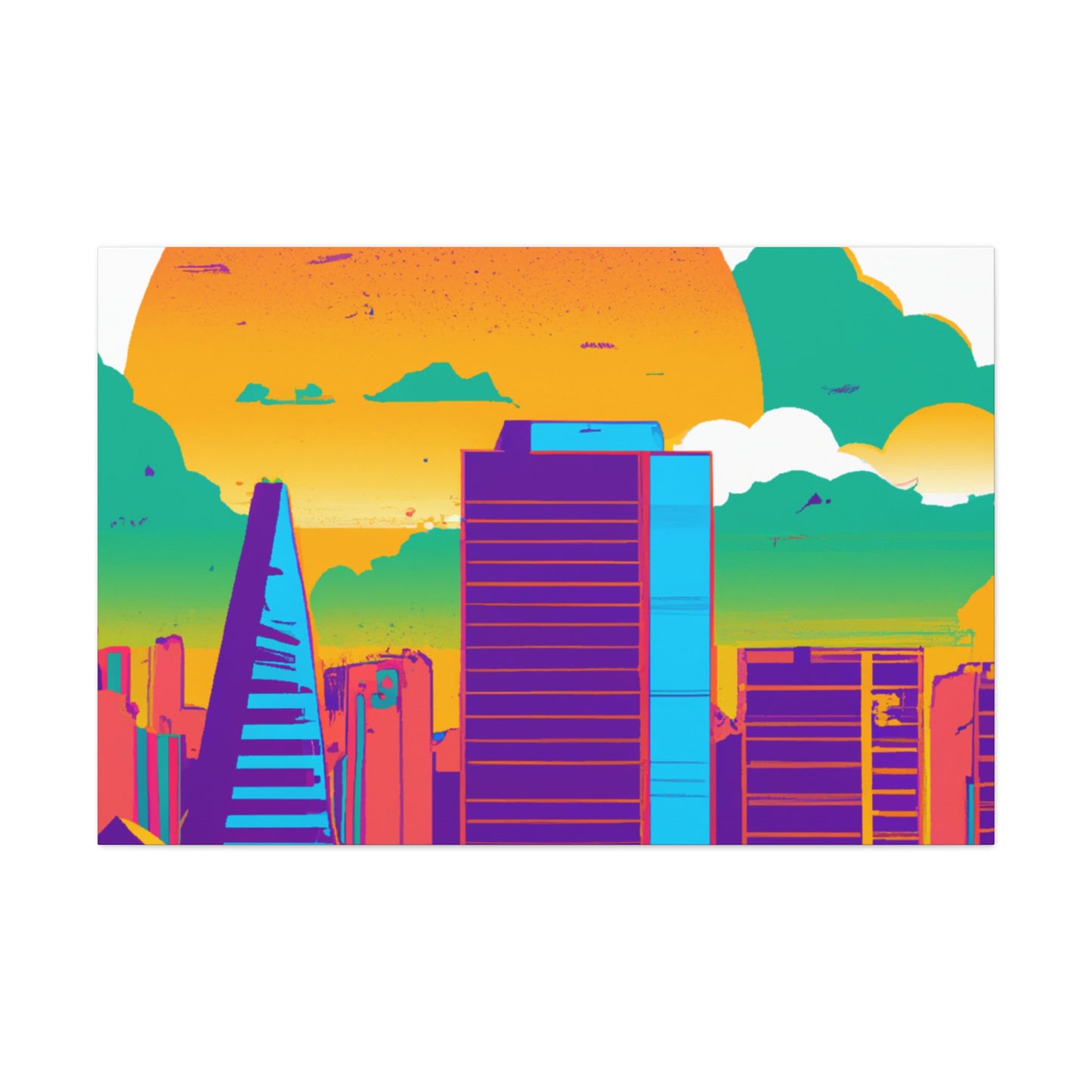Cielo Azul - South America - Canvas