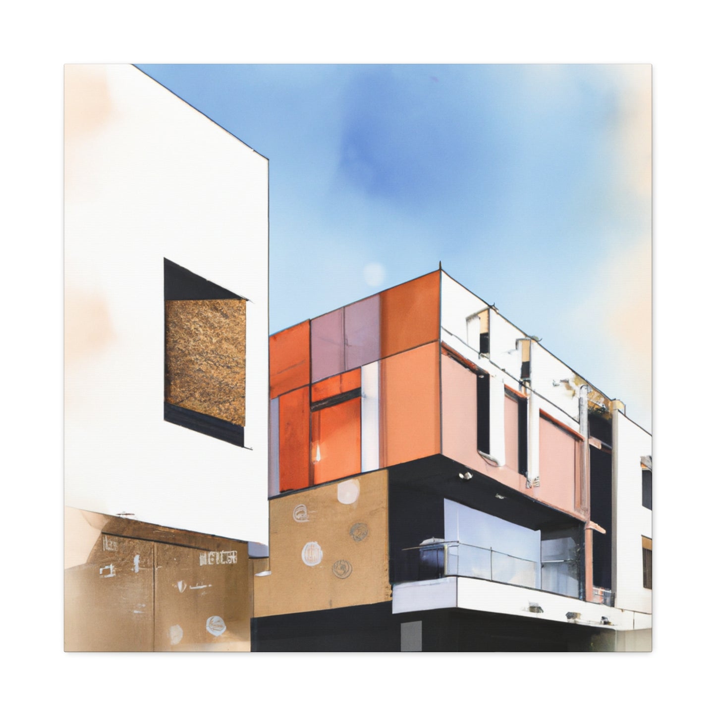 Petruzza di Barcellona - Canvas - Architectural
