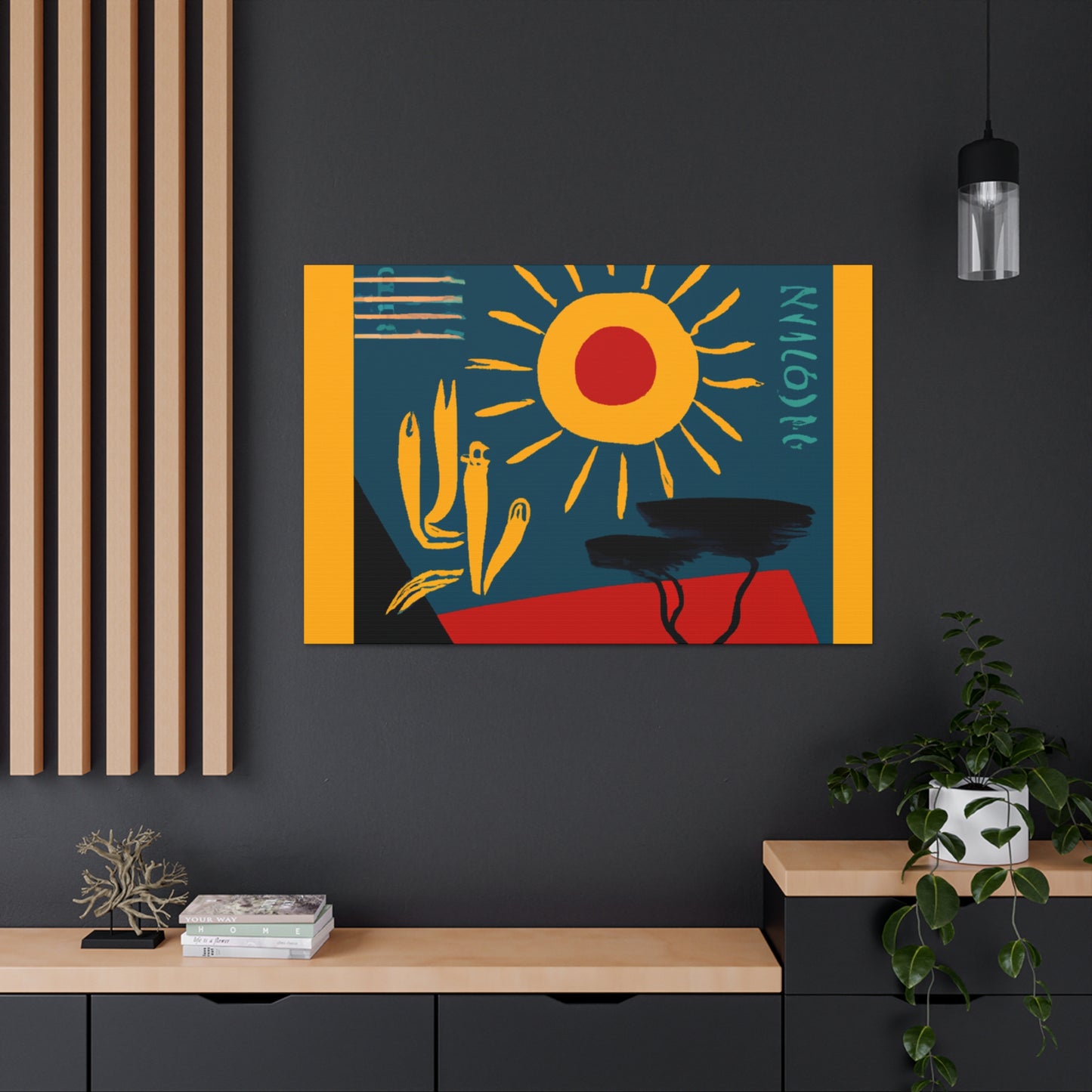 Sandyfeather - Midcentury Canvas