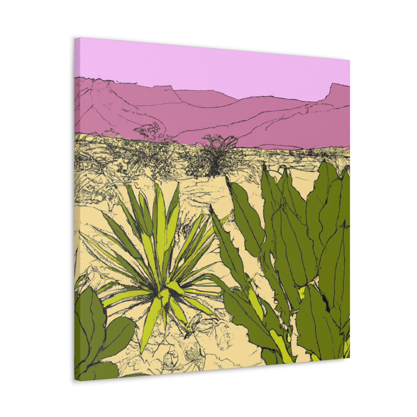 Dune-scape Landscape - Canvas