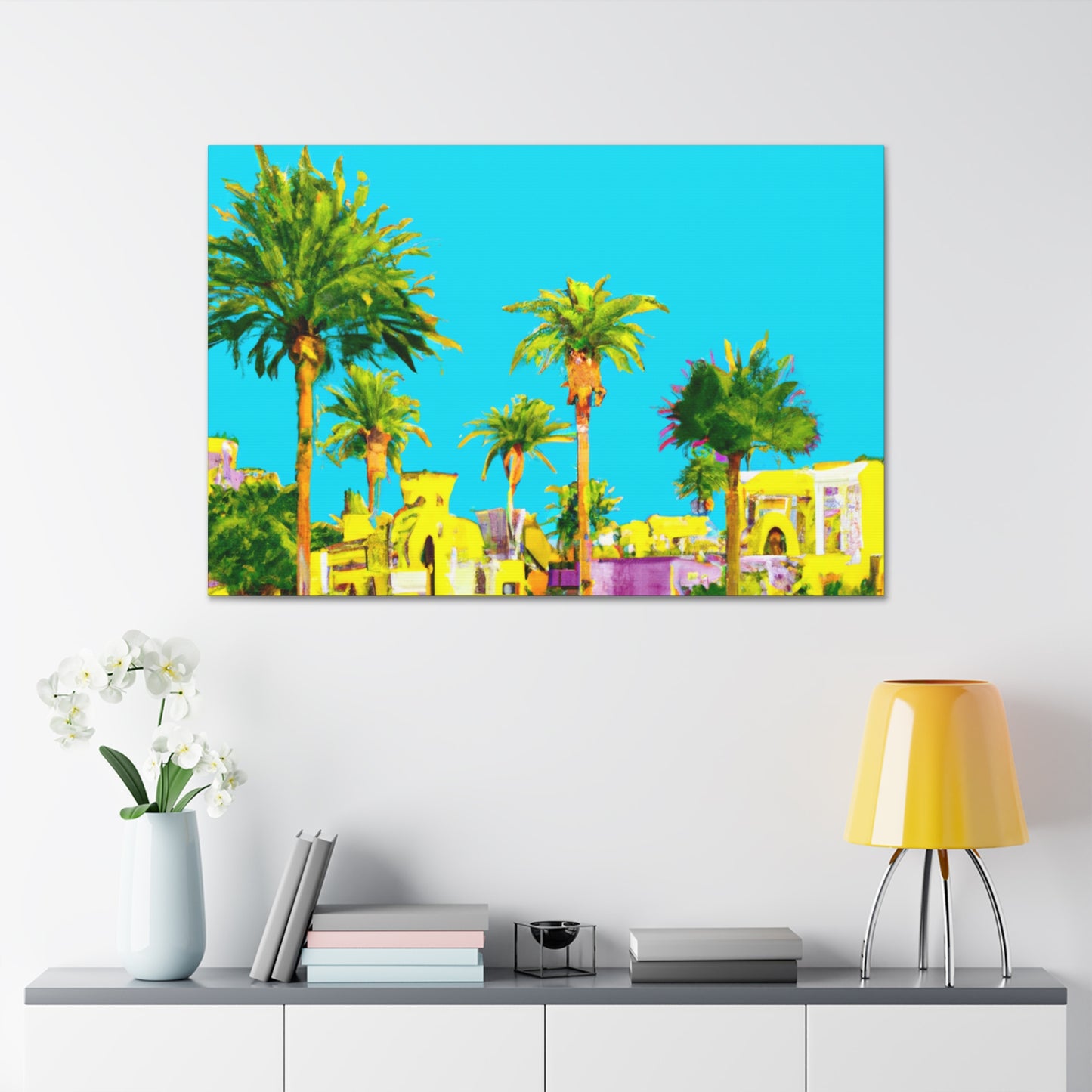 Sahara Splendor - Architectural - Canvas