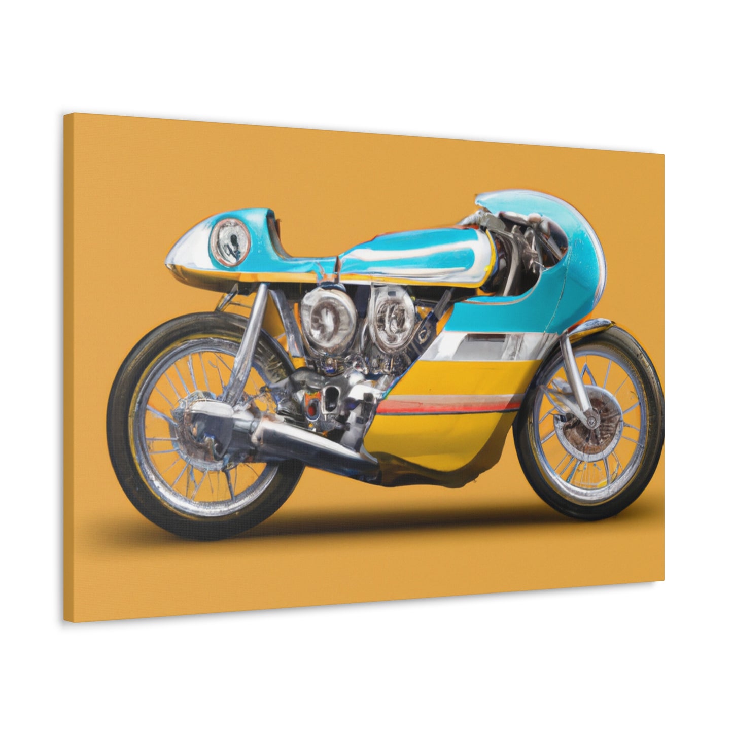 The Firecycle - Automobile - Canvas