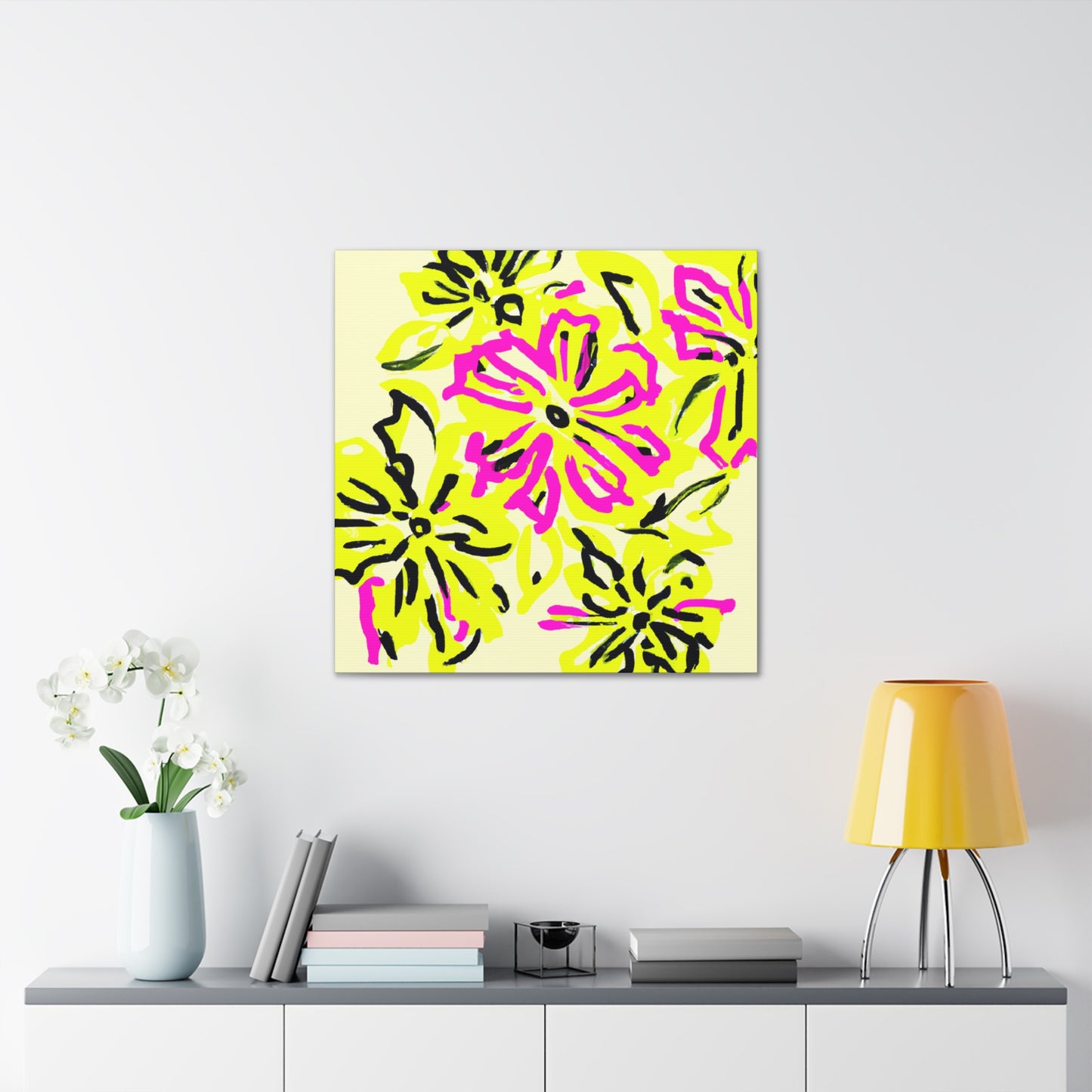 Blossizza - Floral - Canvas