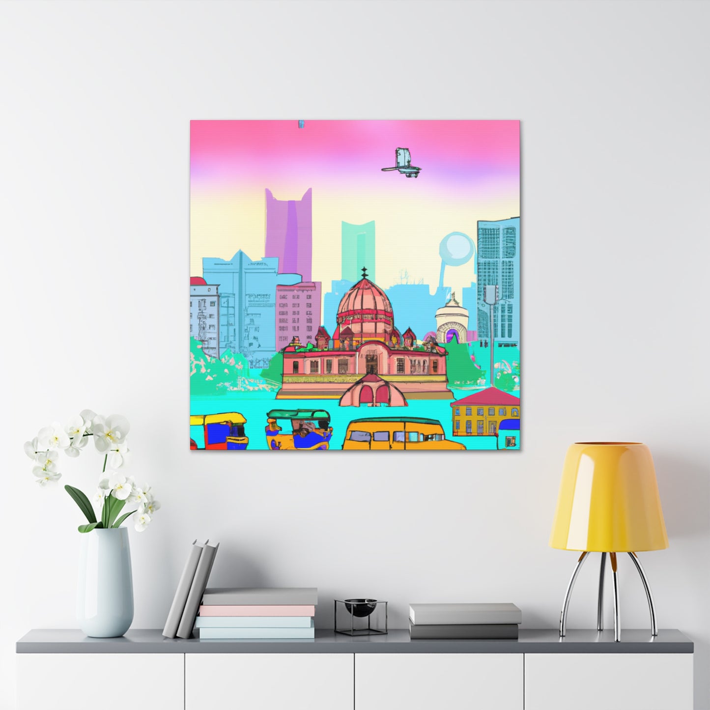 Ajanta Caves - Destination India - Canvas
