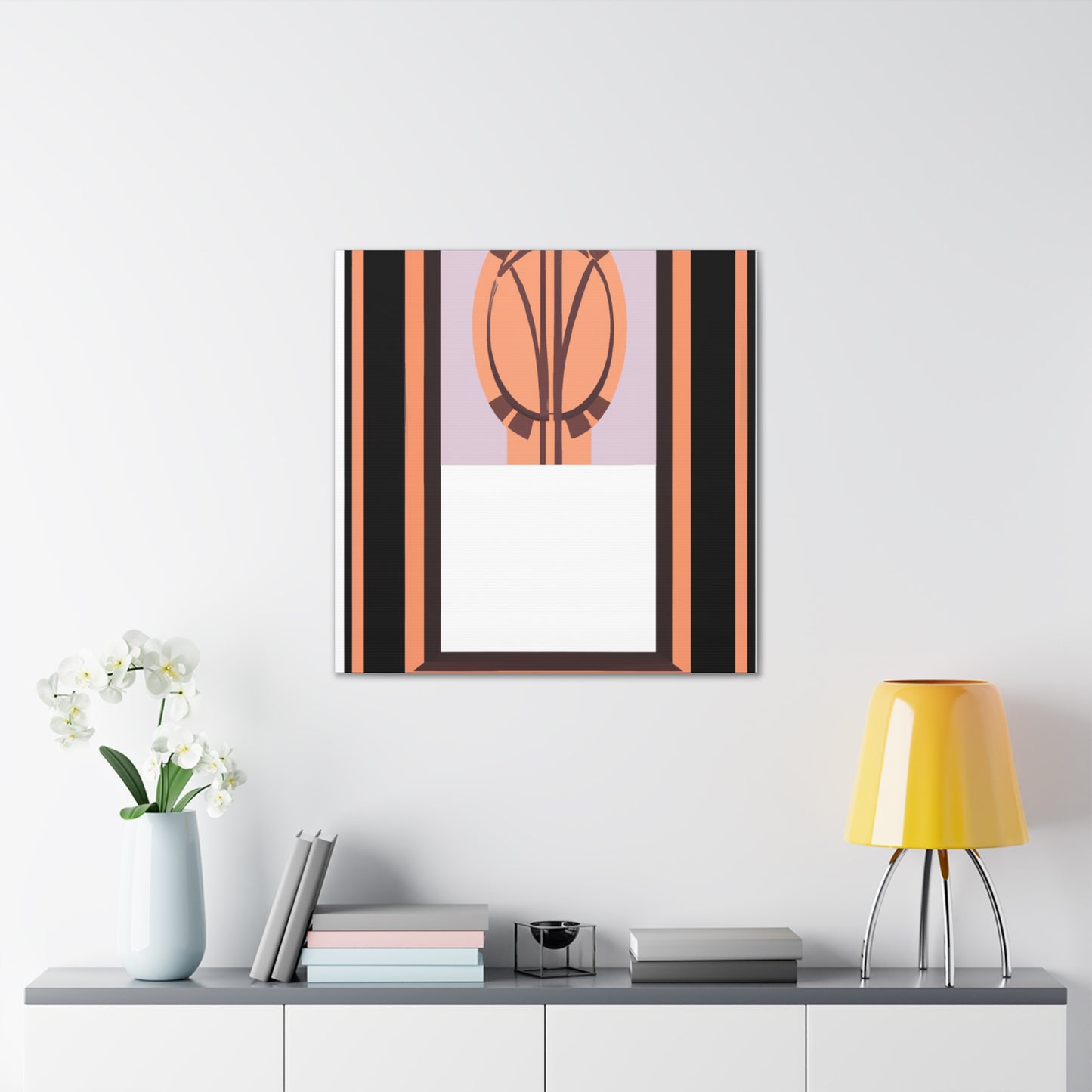 Skyline Steelwork - Midcentury Canvas Art Deco