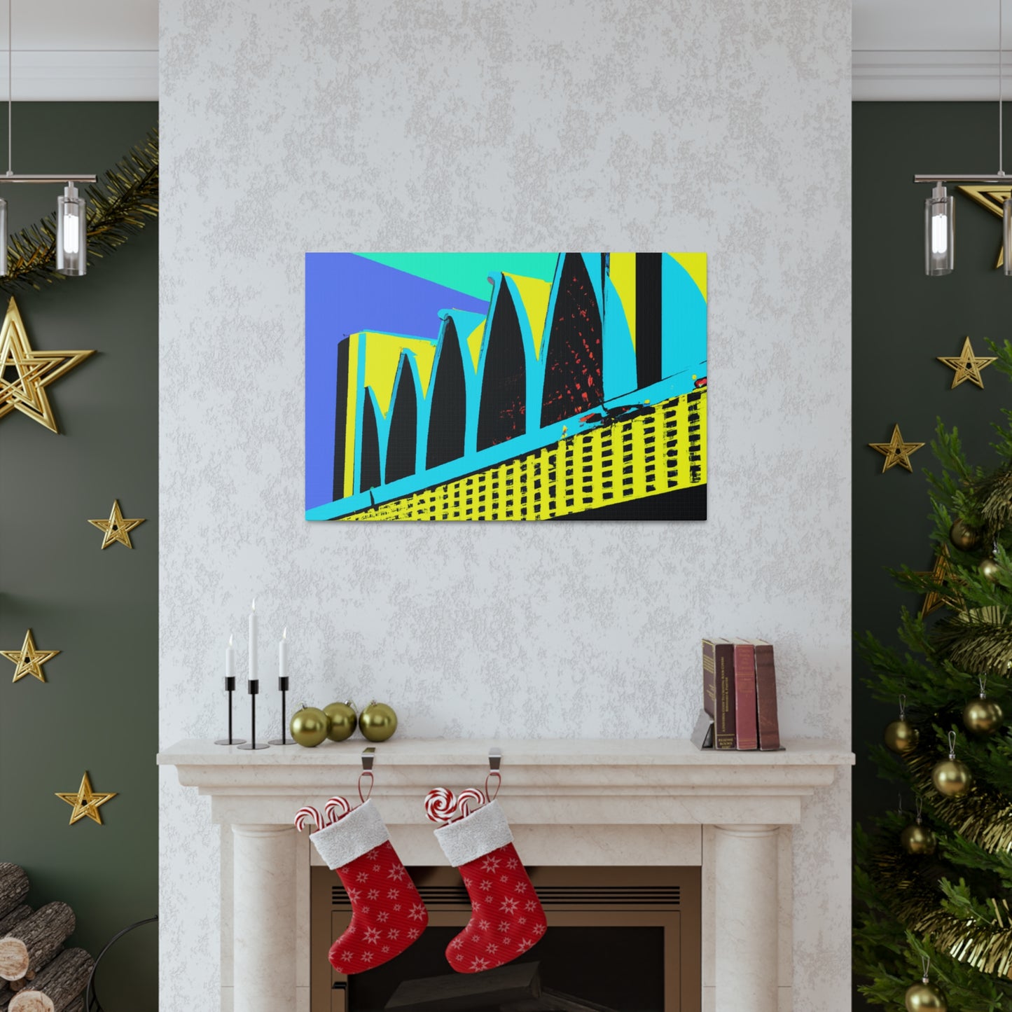 Teensome Twist-O-Rama Dance Hall - Canvas - Pop Art