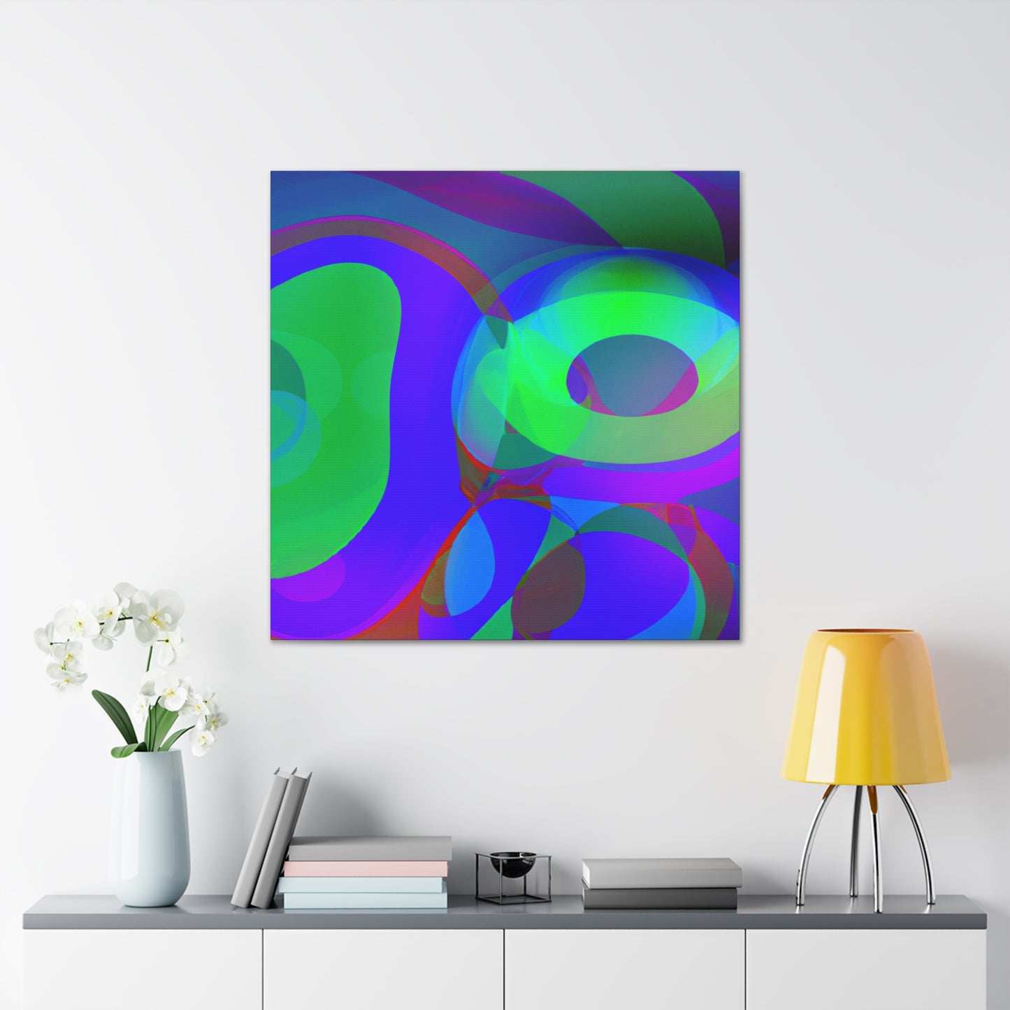 Liqualithium - Abstract - Canvas