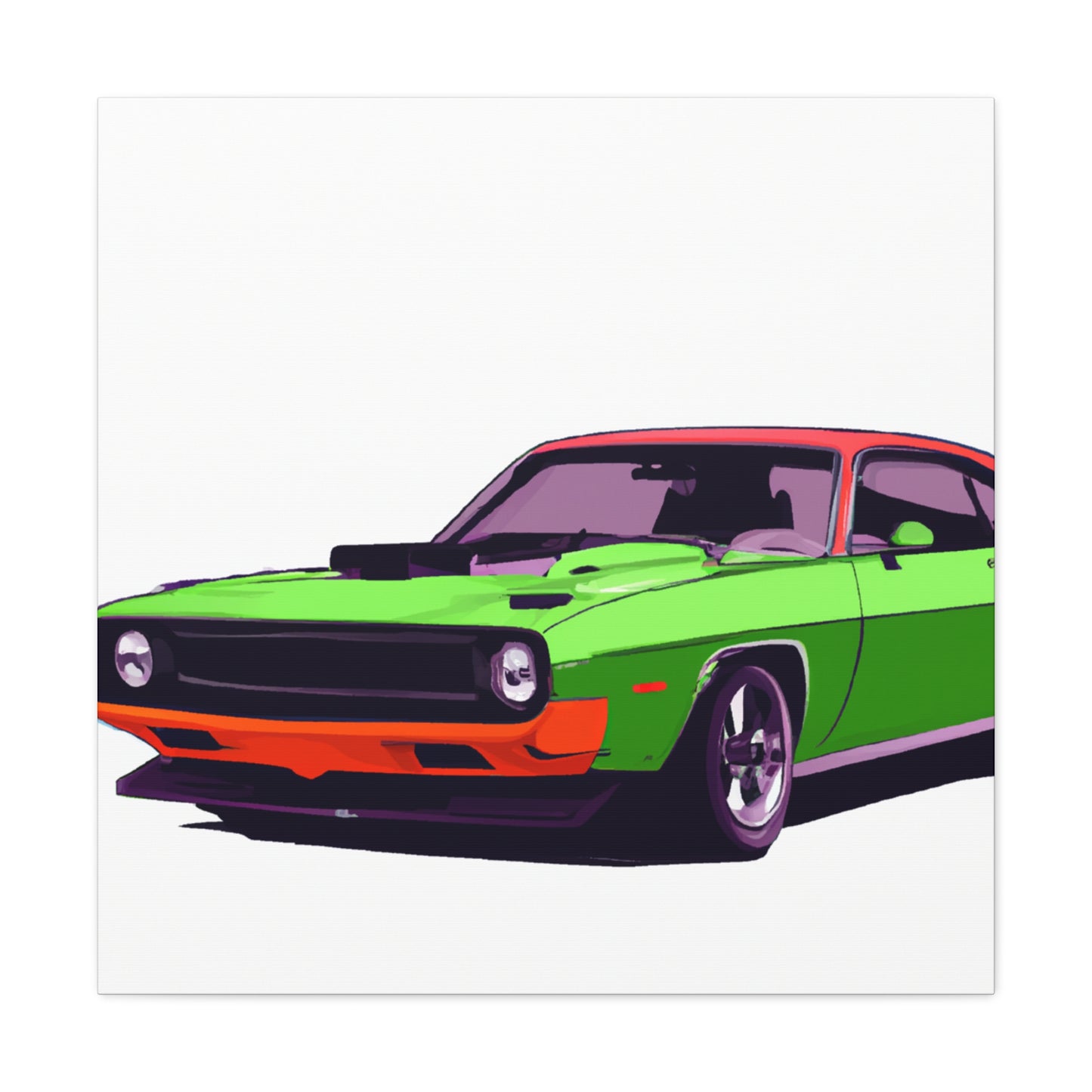 Rumble Torch - Automobile - Canvas