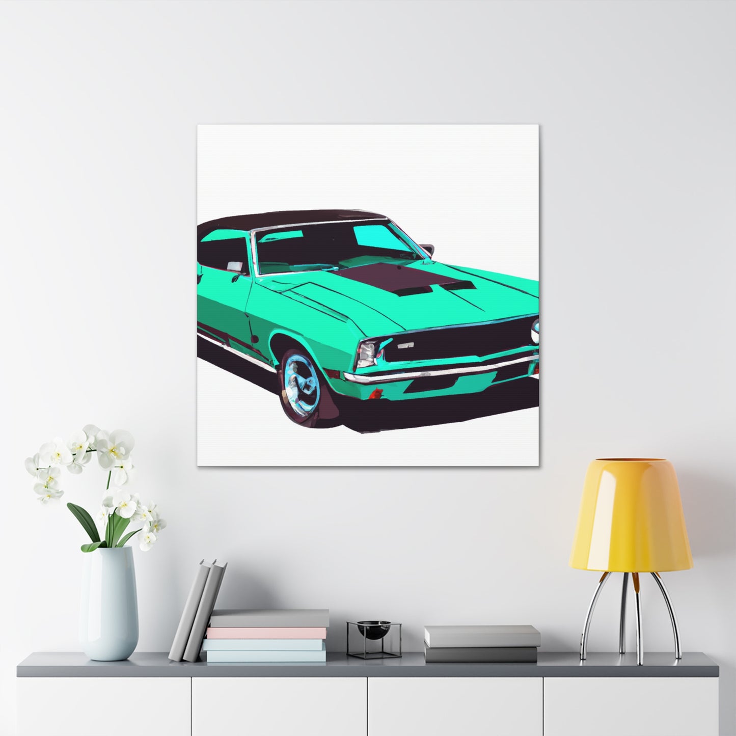 The Flame Thrower - Automobile - Canvas