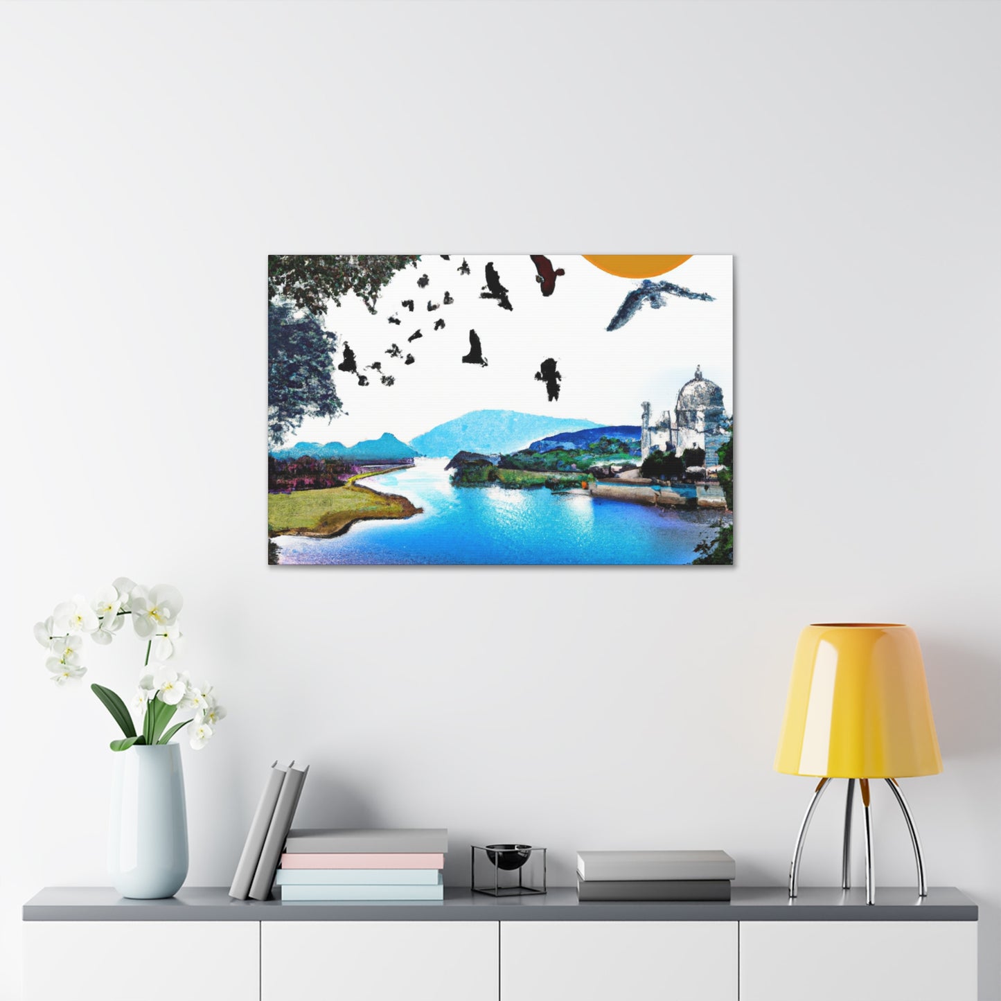 Vibrant Varanasi - Destination India - Canvas