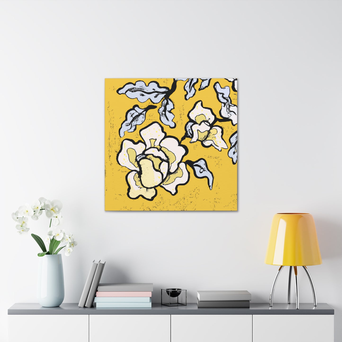 Rosevale - Floral - Canvas
