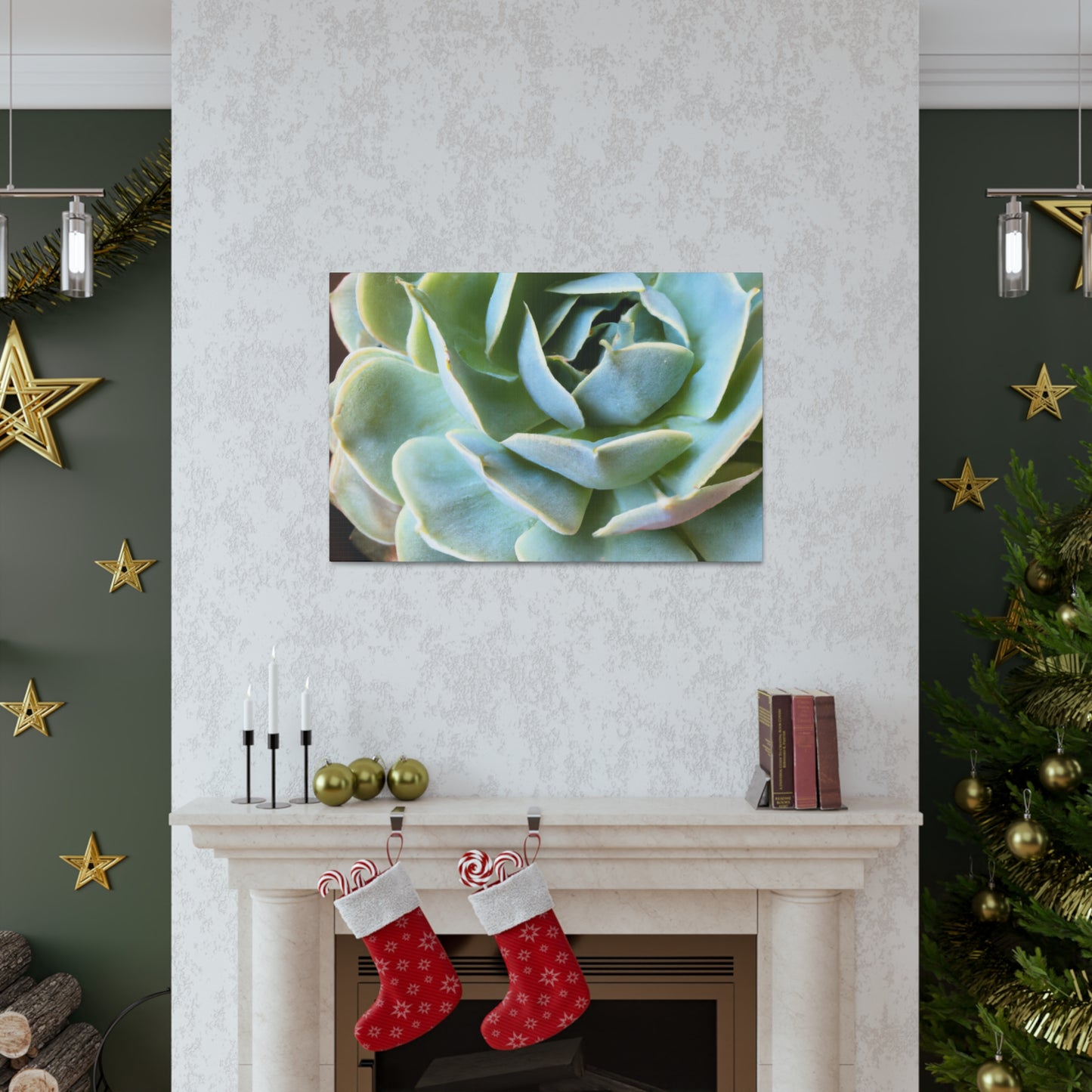 "Blooming Garden" - Canvas - Succulent