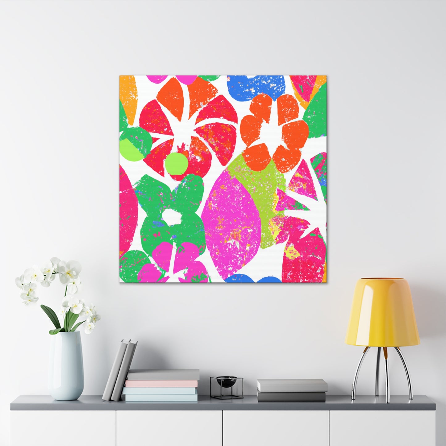Camellia-Floral - Canvas