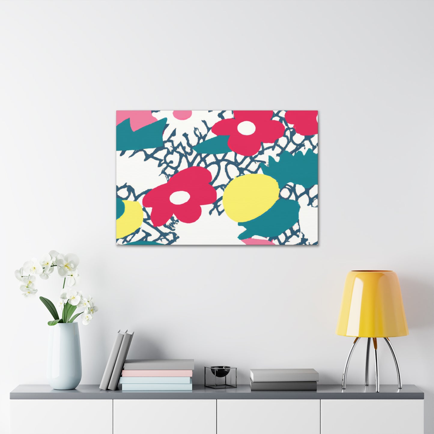 Petalfall - Floral Canvas
