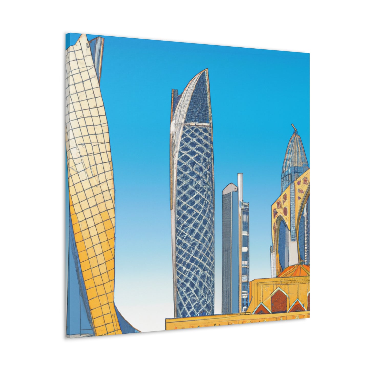 Yasmina's Oasis - Destination Arab Emerates - Canvas
