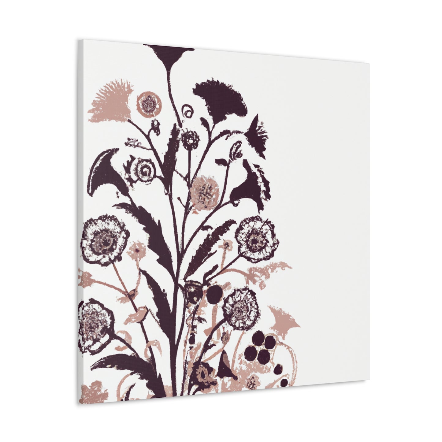 Fleuroscent - Floral - Canvas