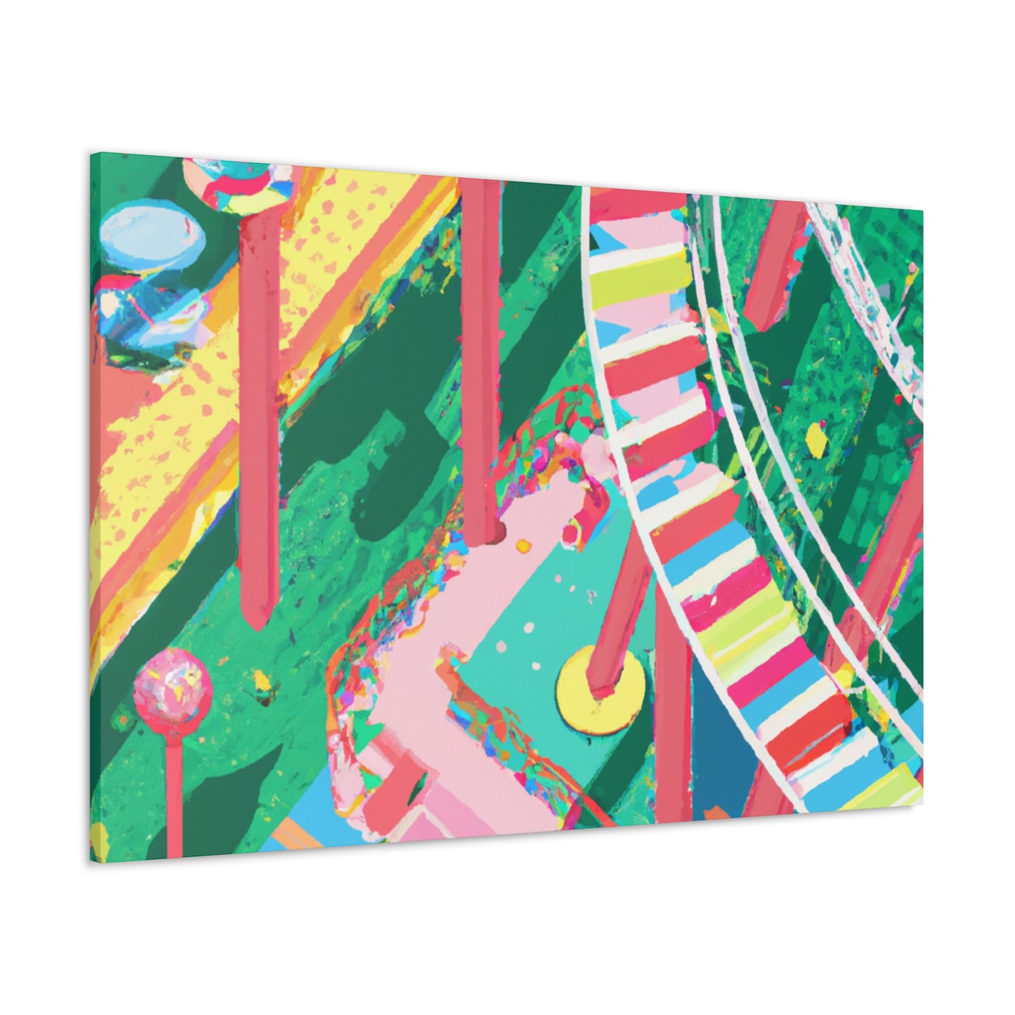 Candyland Vista - Amusement - Canvas