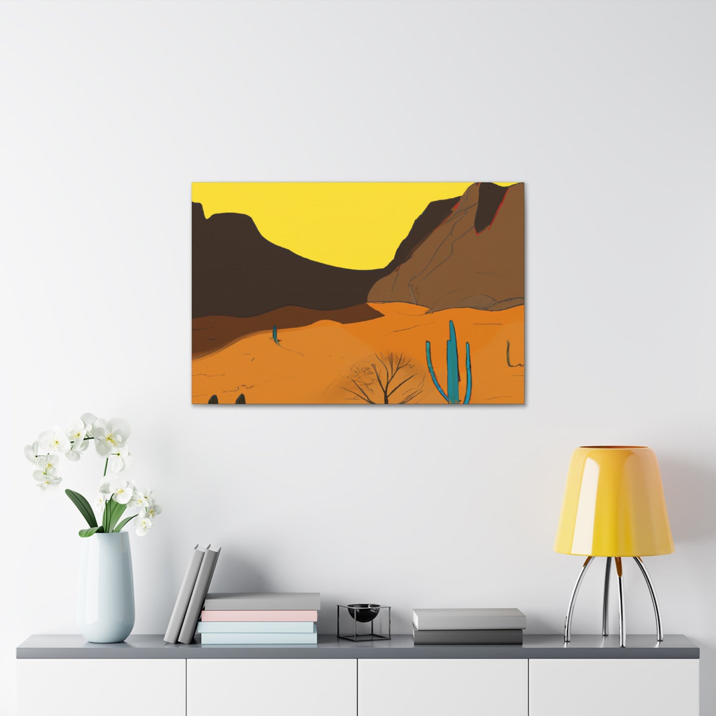 Sandsculpture Landscape - Canvas