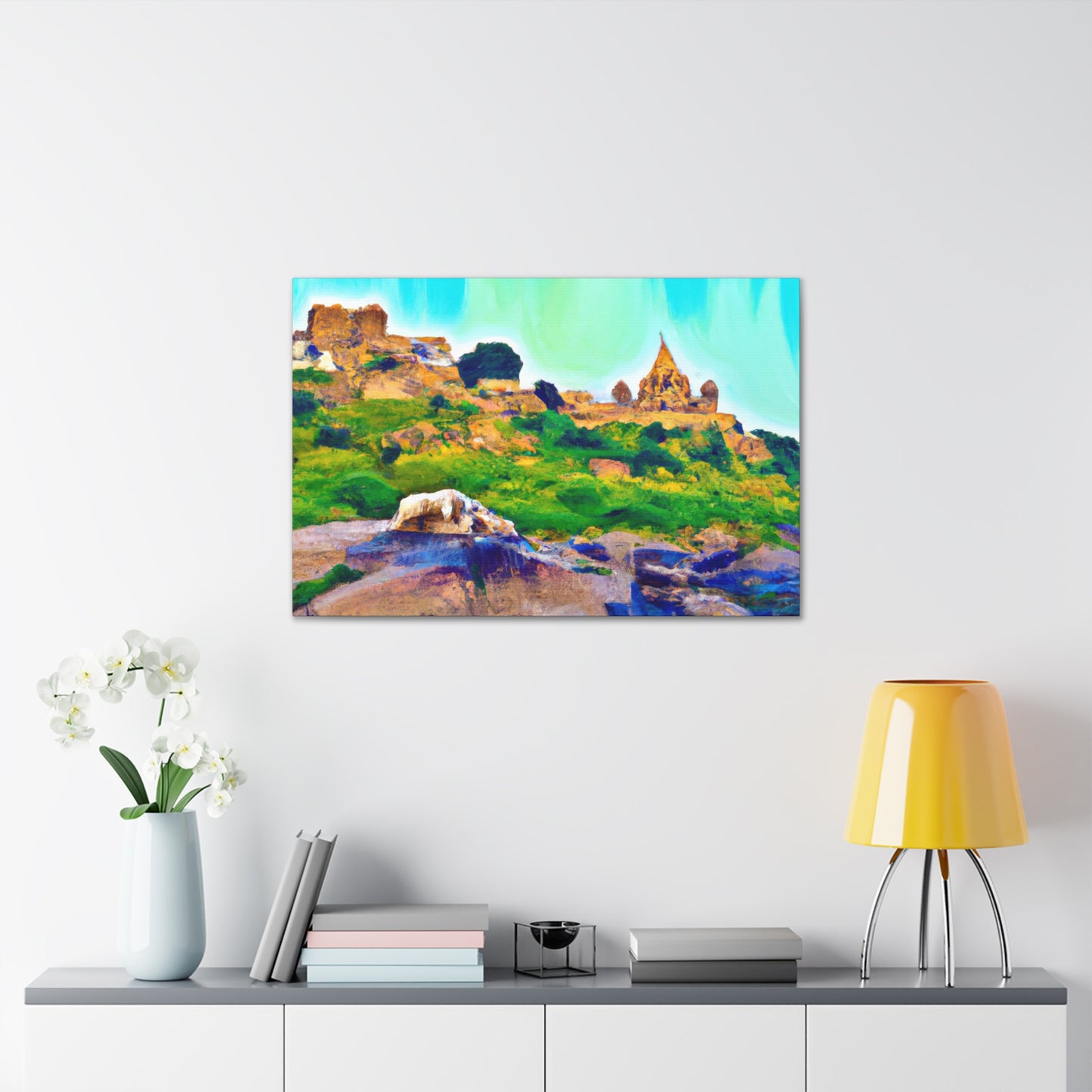 TajMahal- Destination India - Canvas