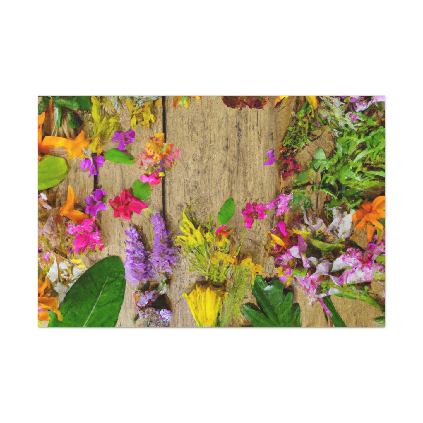 "Butterfly Blooms" - Canvas - Floral