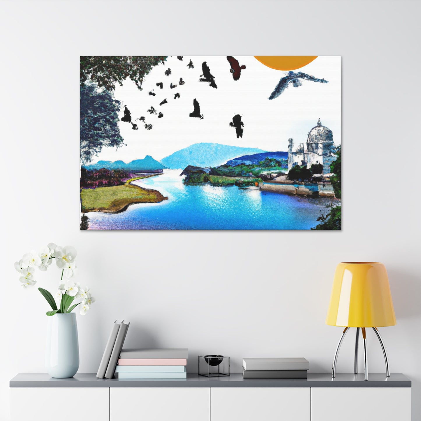 Vibrant Varanasi - Destination India - Canvas