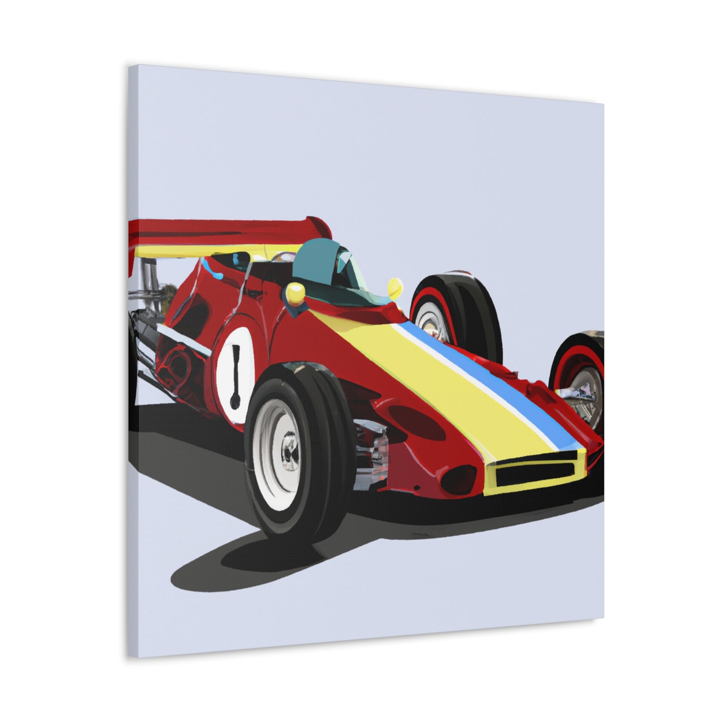 Furious Flash - Automobile - Canvas