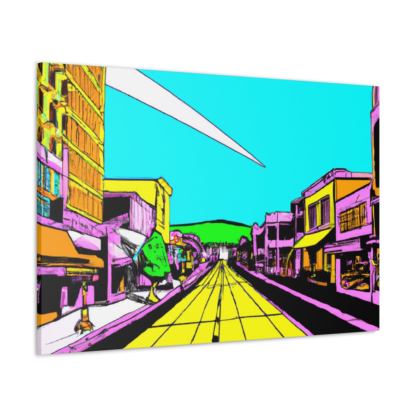 Sunset Blvd - Canvas Pop Art