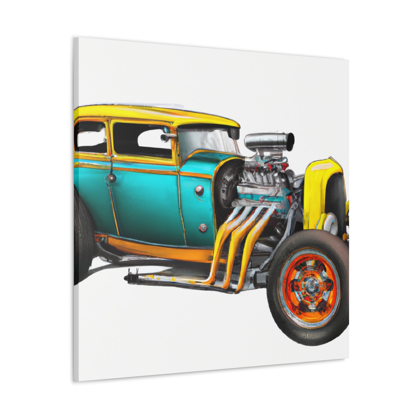 Hot Rod Junker - Automobile - Canvas