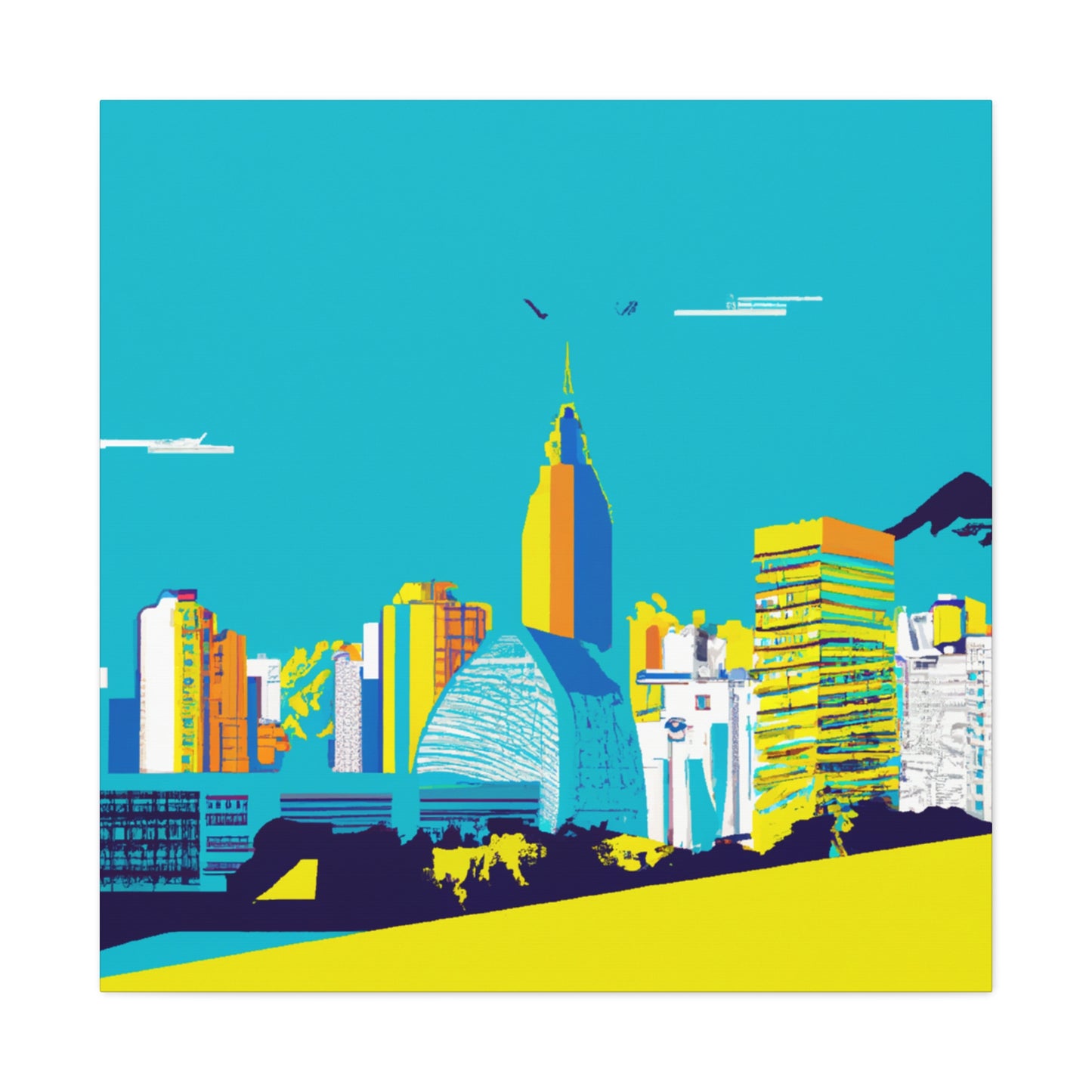 Mirazza - South America - Canvas