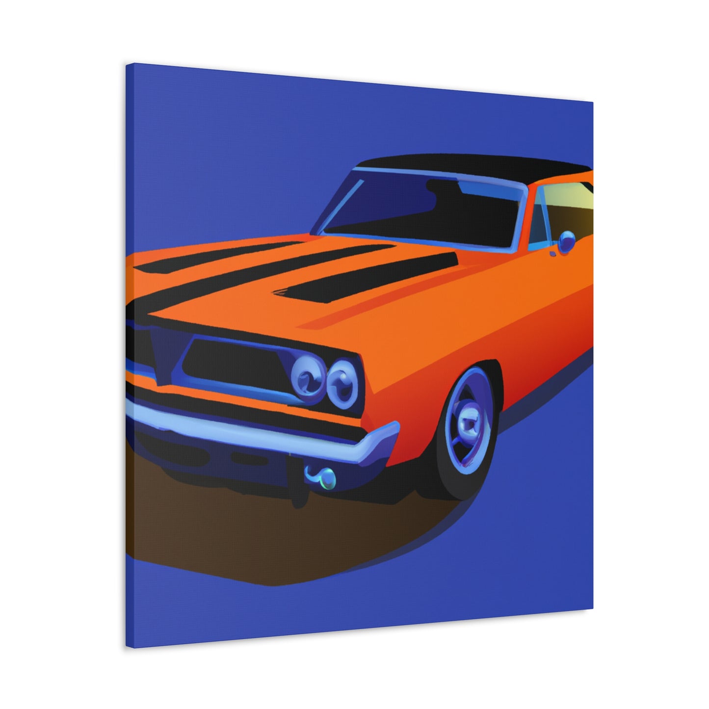 Vintage Vixen - Automobile - Canvas