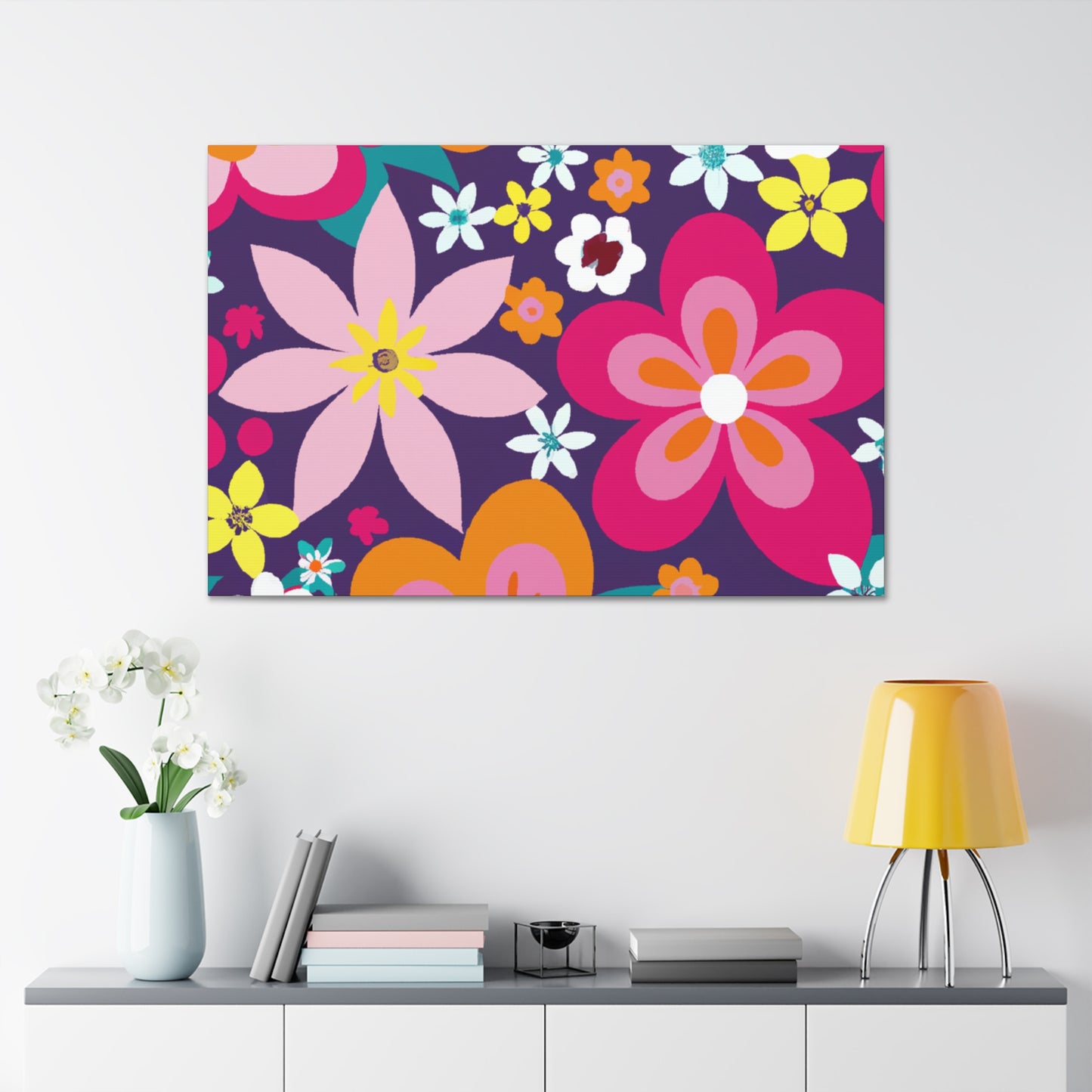 Blossomise - Floral - Canvas